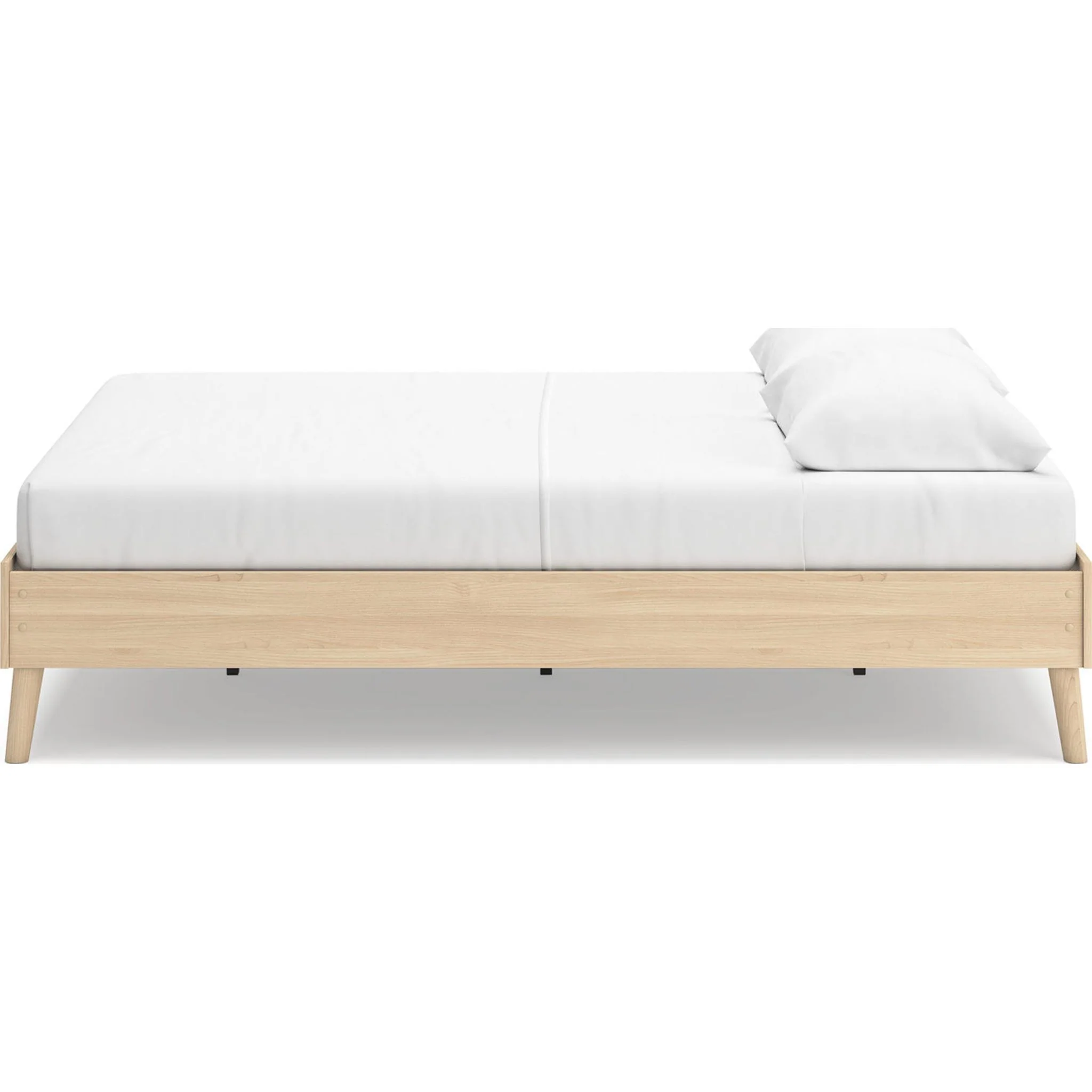 Cabinella Queen Platform Bed - Tan - Image 5