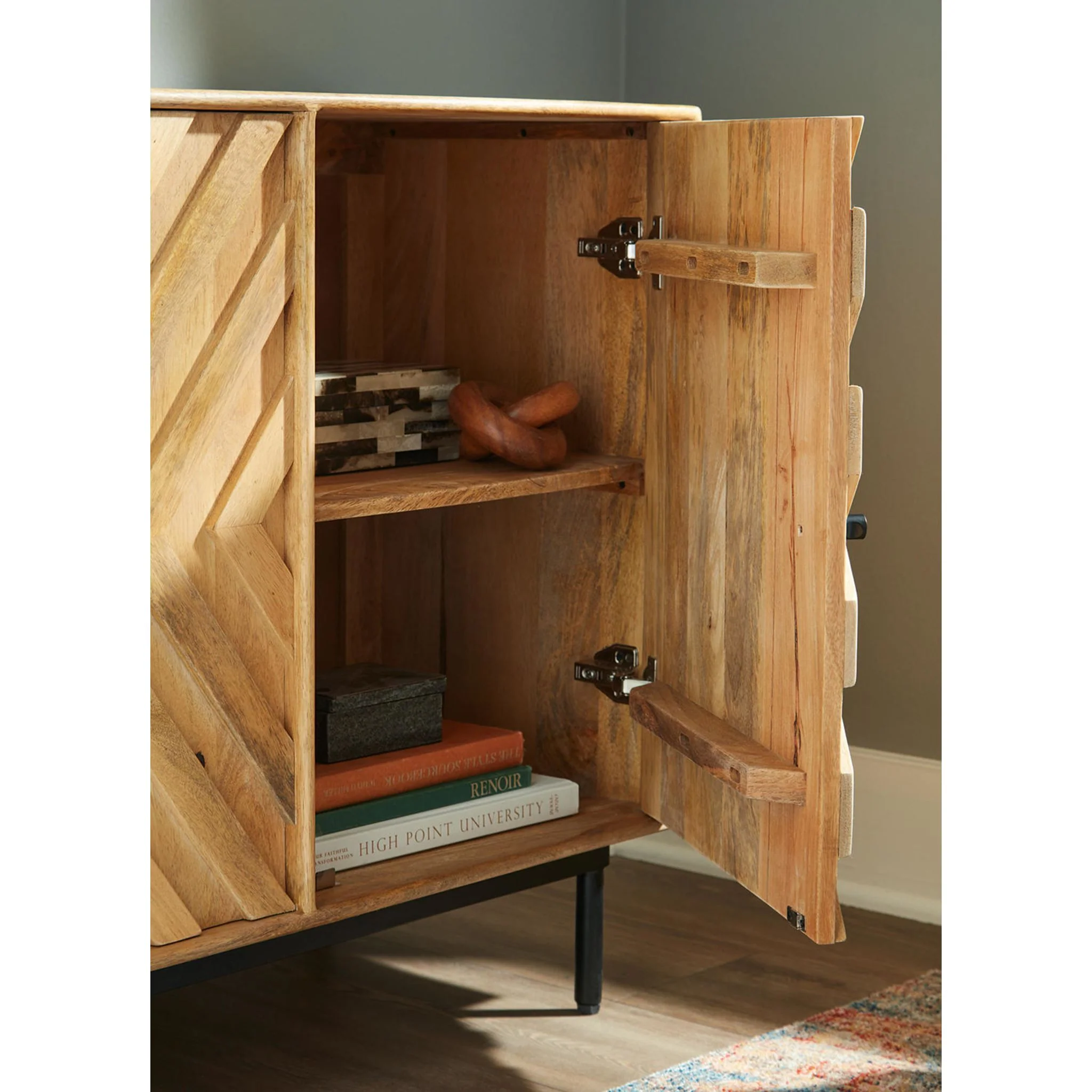 Cadewick Accent Cabinet - Natural - Image 20