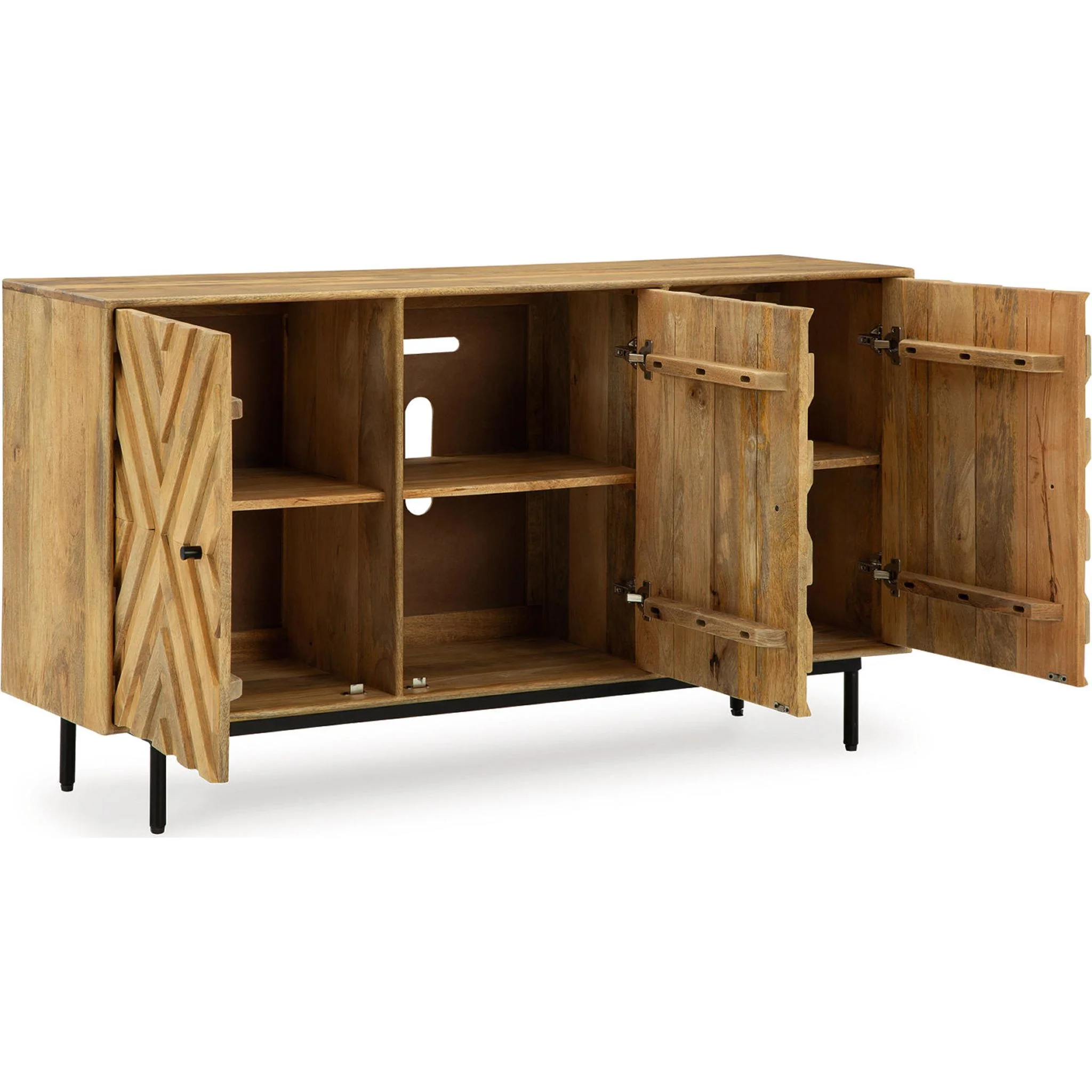 Cadewick Accent Cabinet - Natural - Image 9