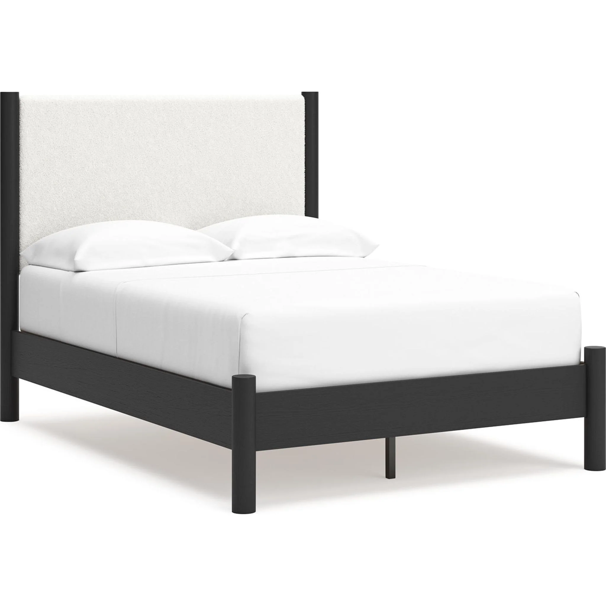 Cadmori 6 Piece Full Platform Bedroom - Black/White - Image 14