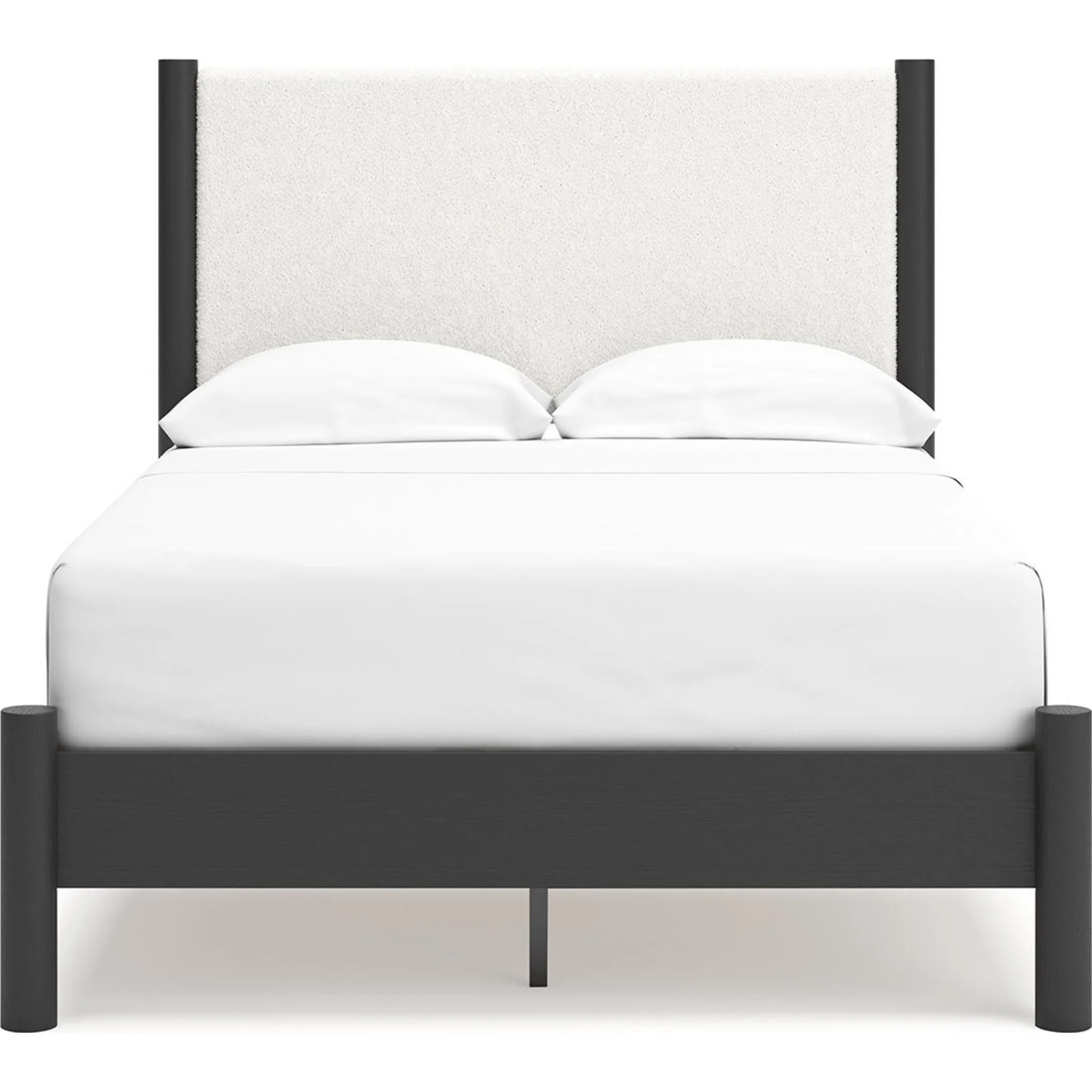 Cadmori 6 Piece Full Platform Bedroom - Black/White - Image 18