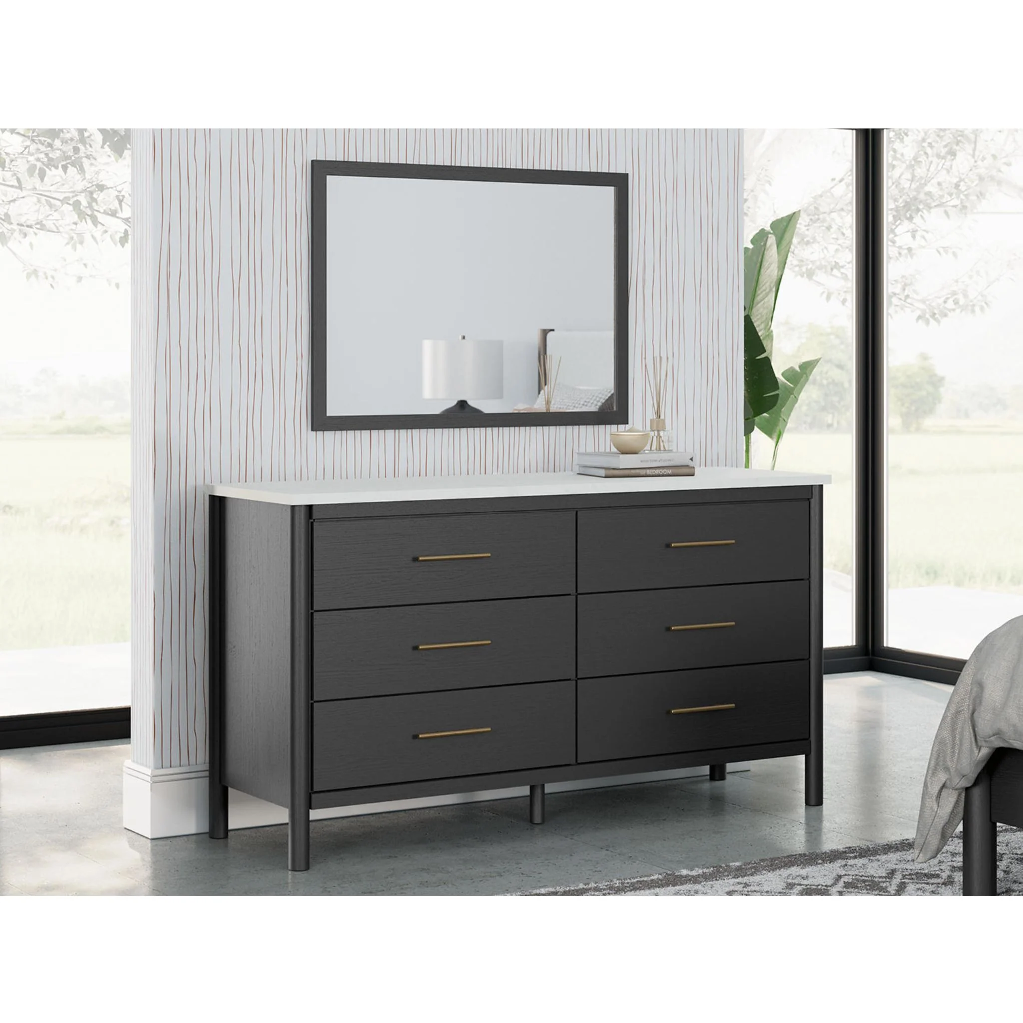 Cadmori Dresser and Mirror - Image 14