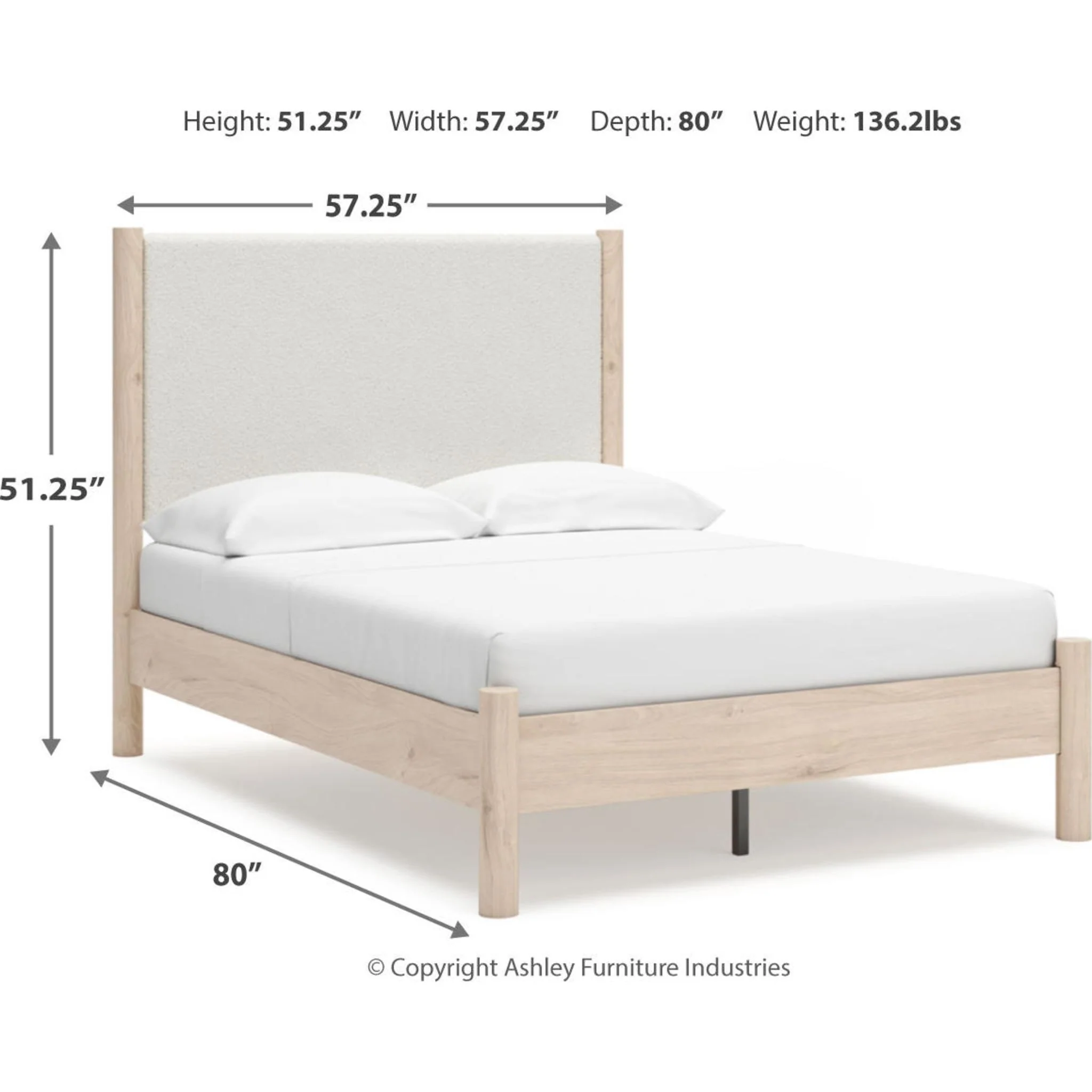 Cadmori Full Platform Bed - Image 36