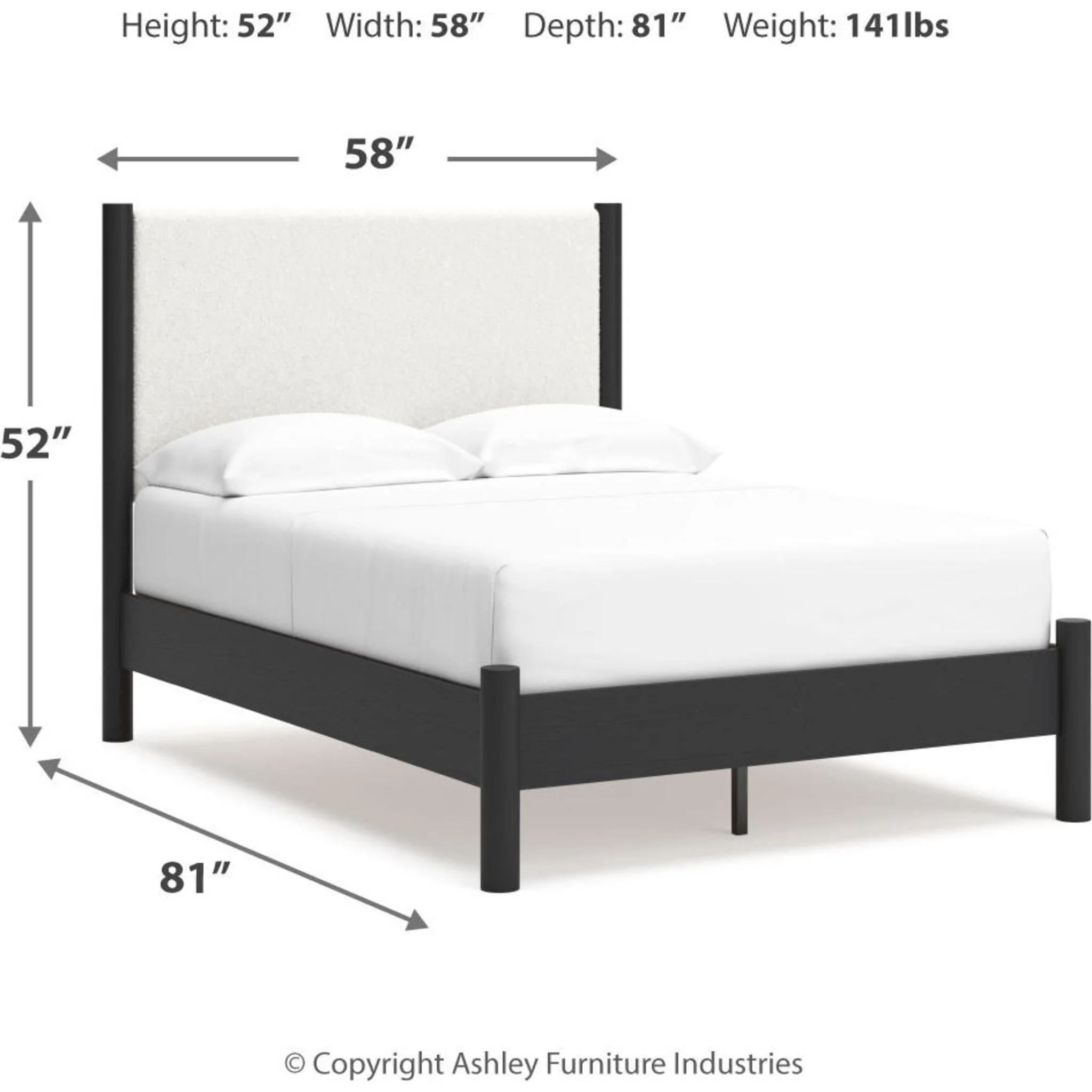 Cadmori Full Platform Bed - Image 55