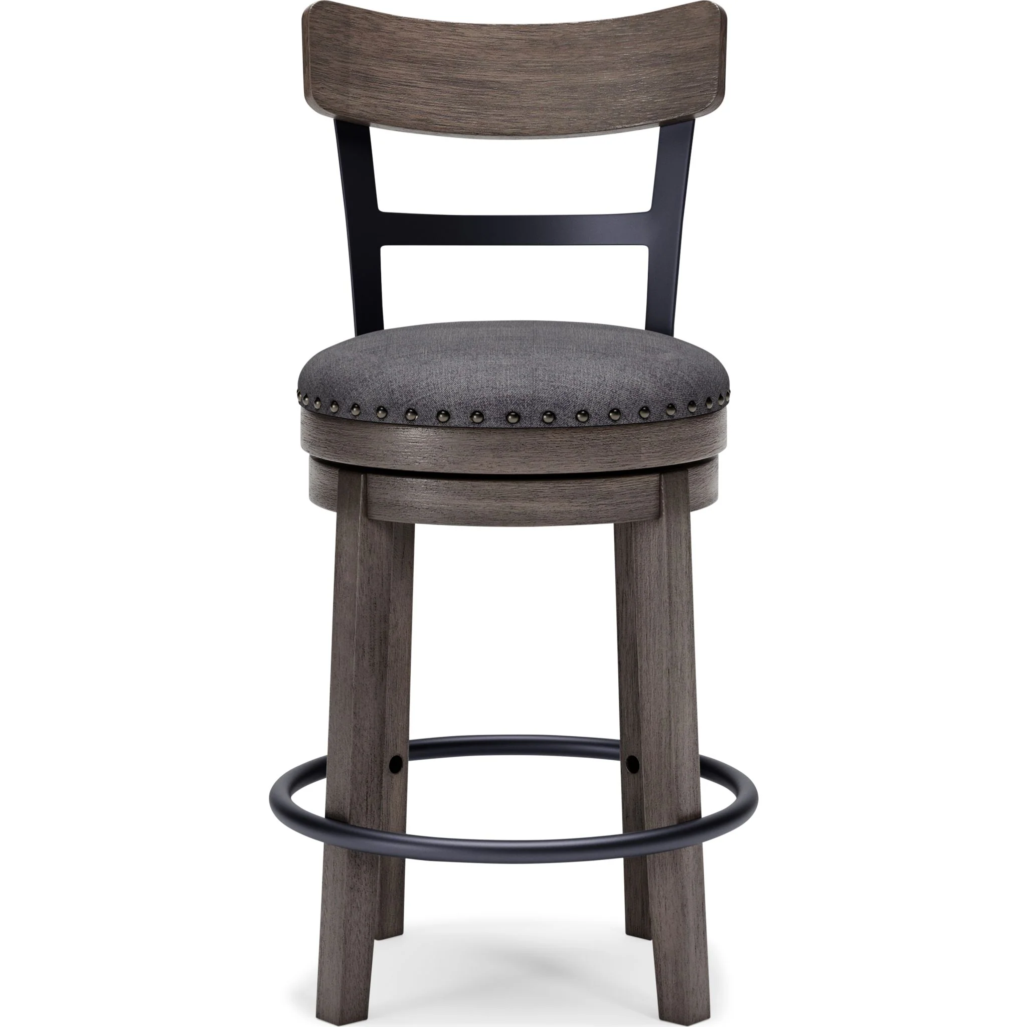 Caitbrook Counter Height Stool - Gray - (D388-224) - Image 2