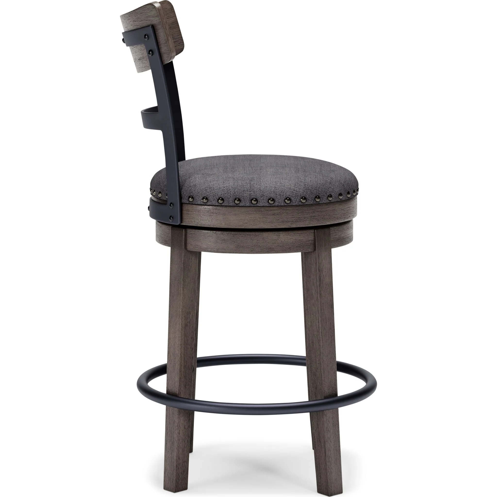 Caitbrook Counter Height Stool - Gray - (D388-224) - Image 4