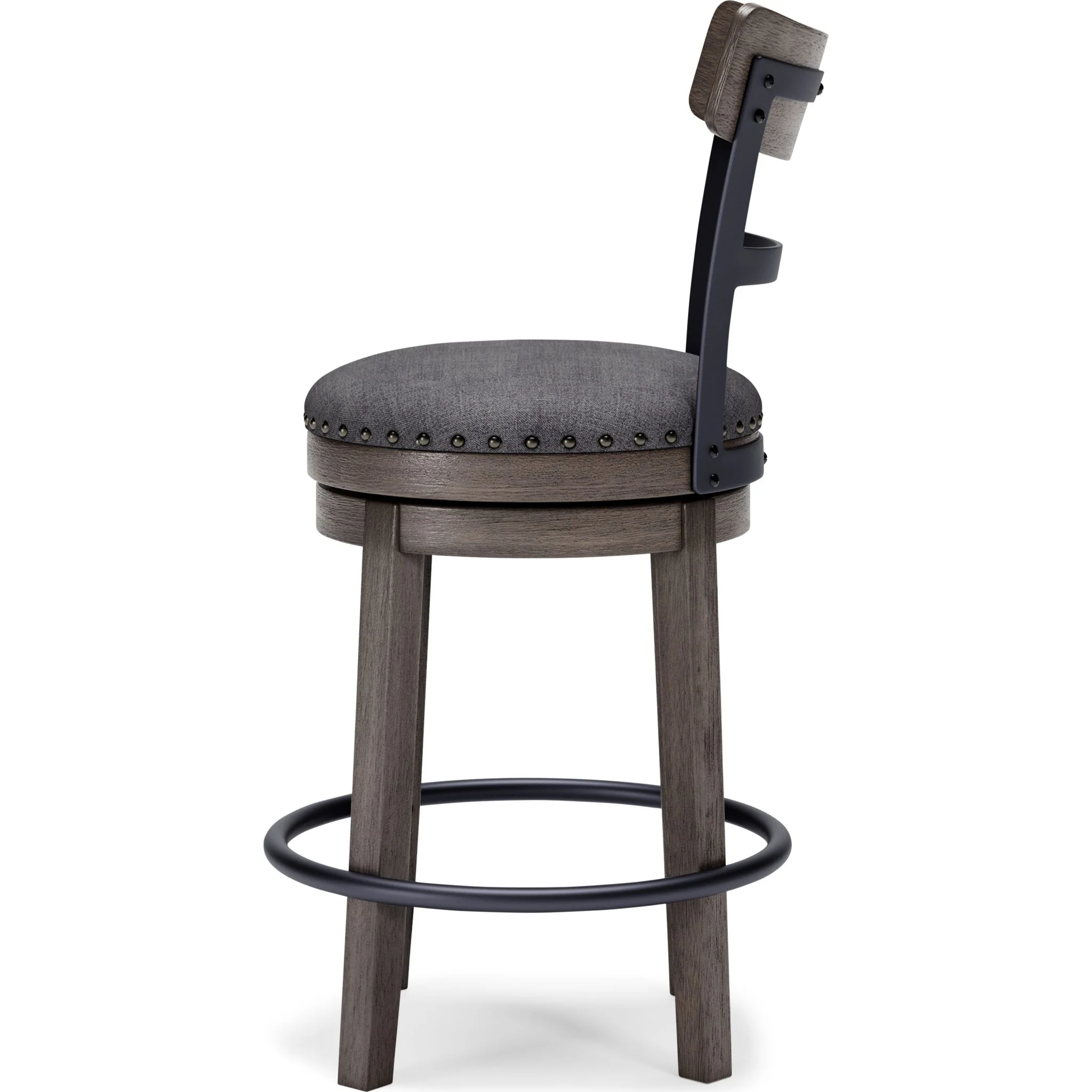 Caitbrook Counter Height Stool - Gray - (D388-224) - Image 6