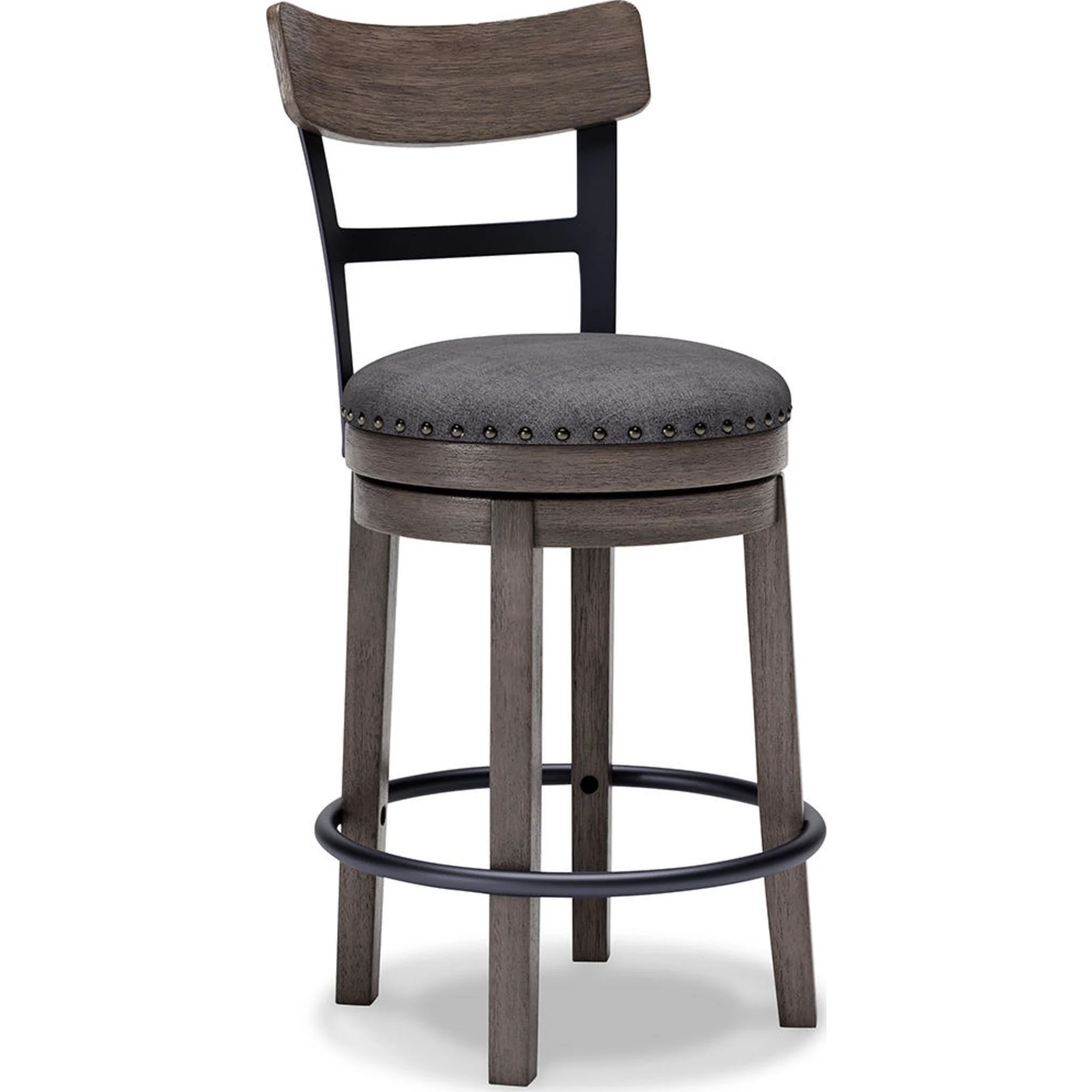 Caitbrook Counter Height Stool - Gray - (D388-224) - Image 8