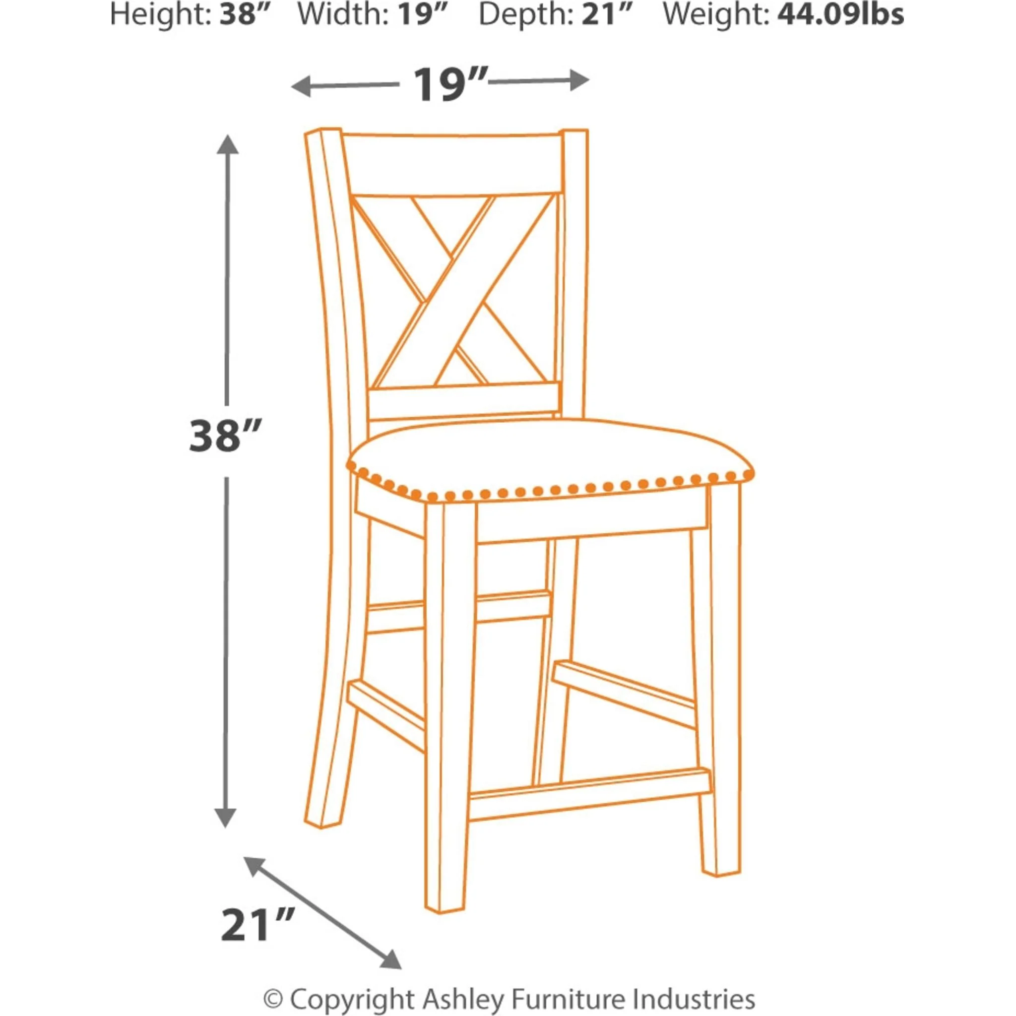 Caitbrook Counter Dining Set - Image 17