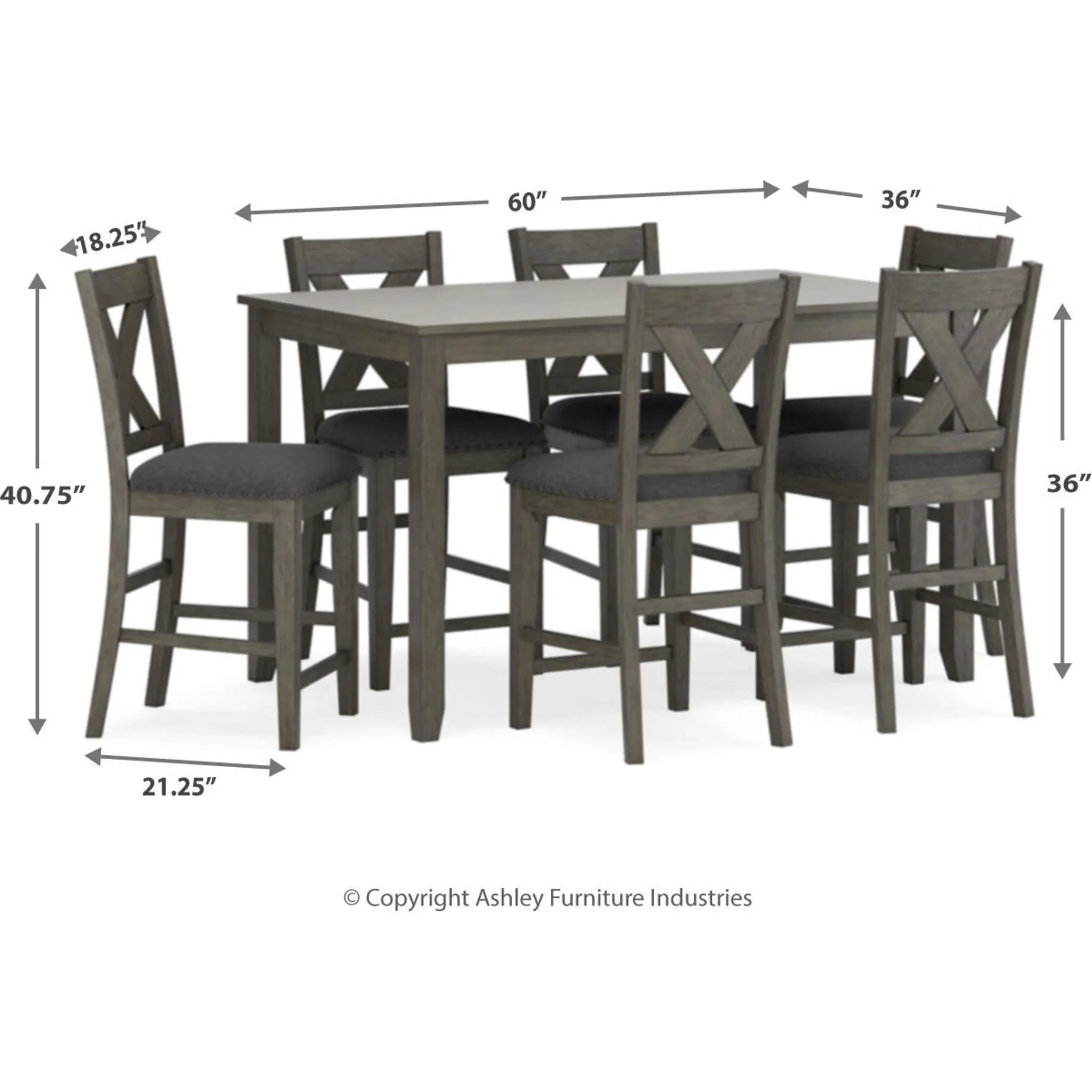 Caitbrook Counter Dining Set - Image 10