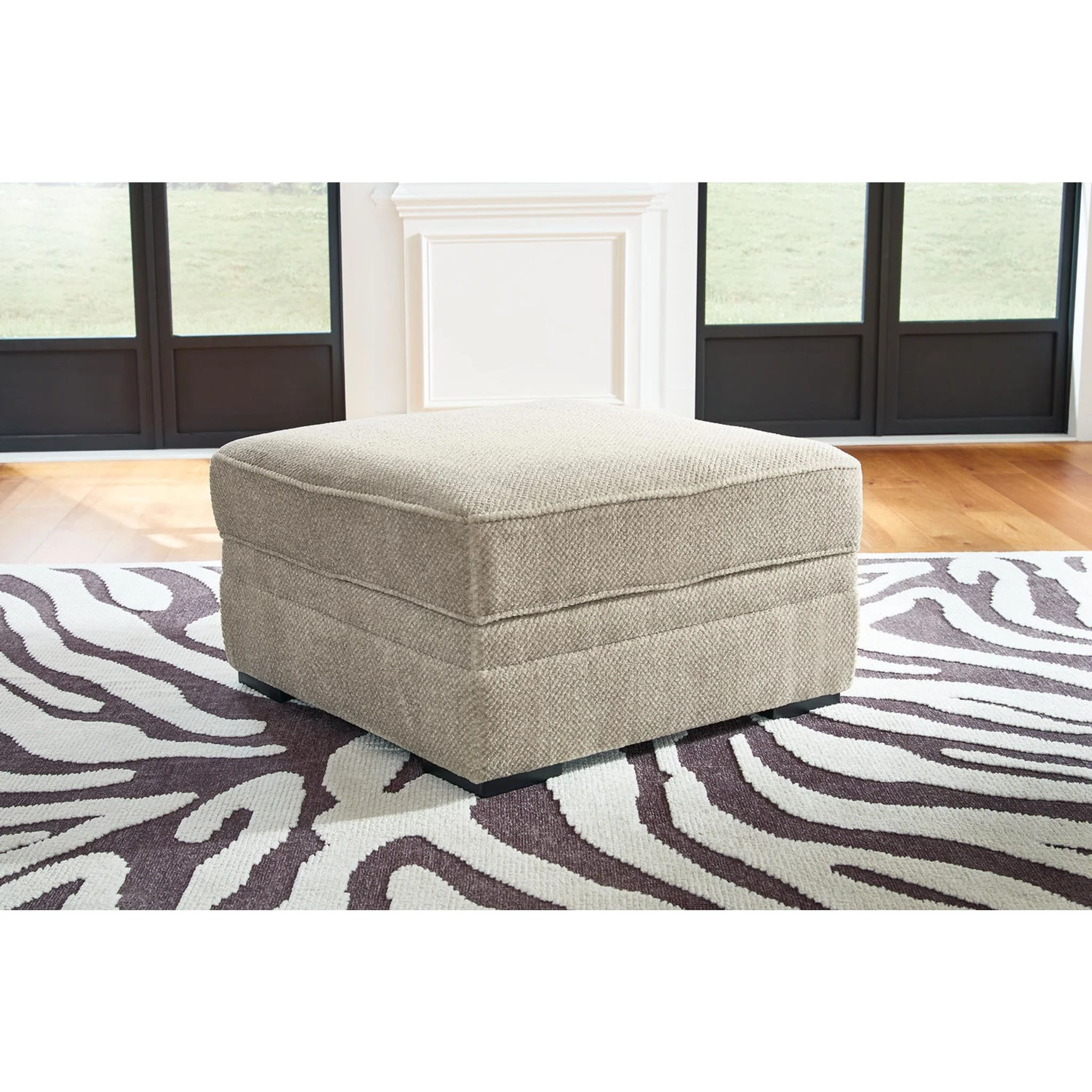Calnita Storage Ottoman - Sisal - Image 3