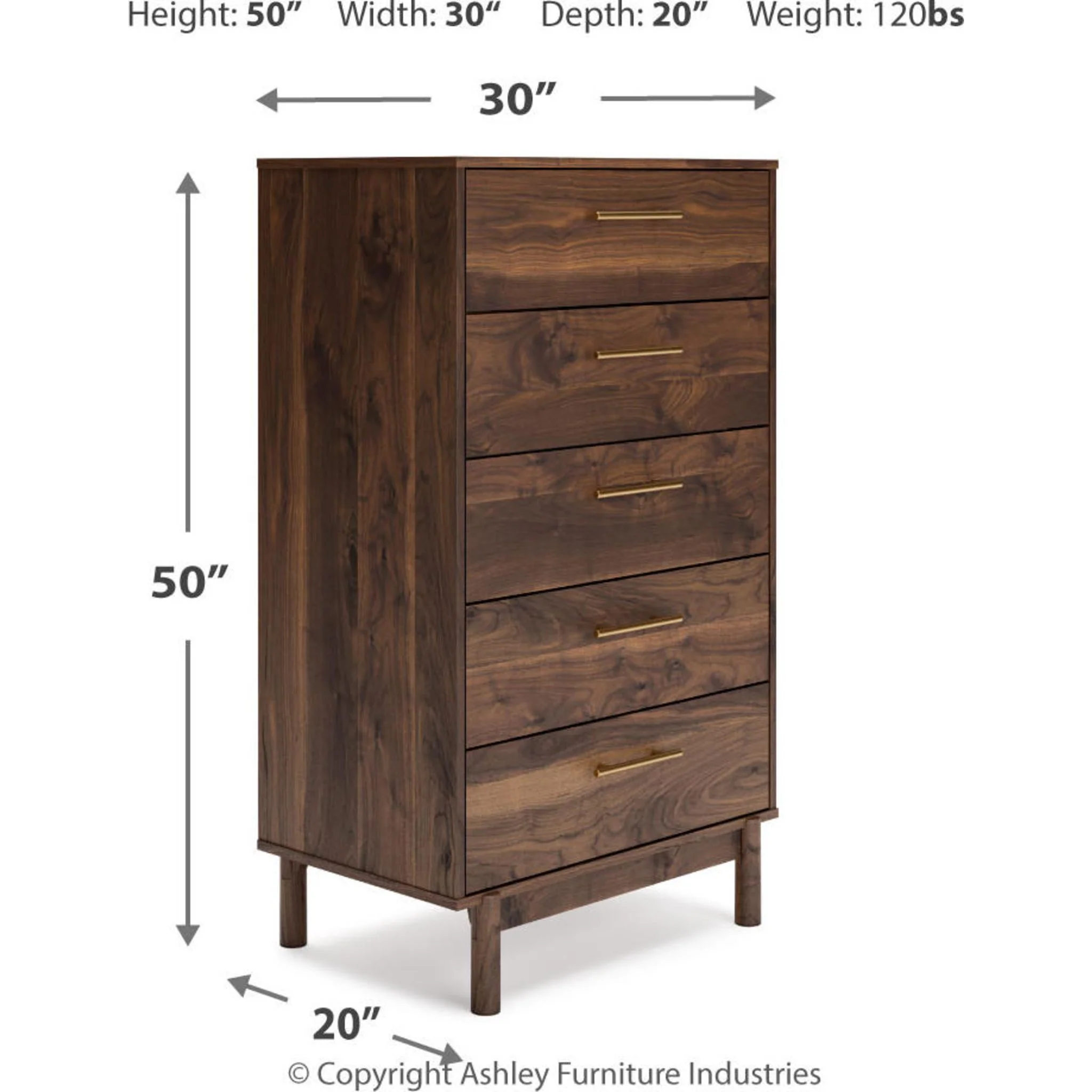 Calverson Chest - Mocha - Image 5