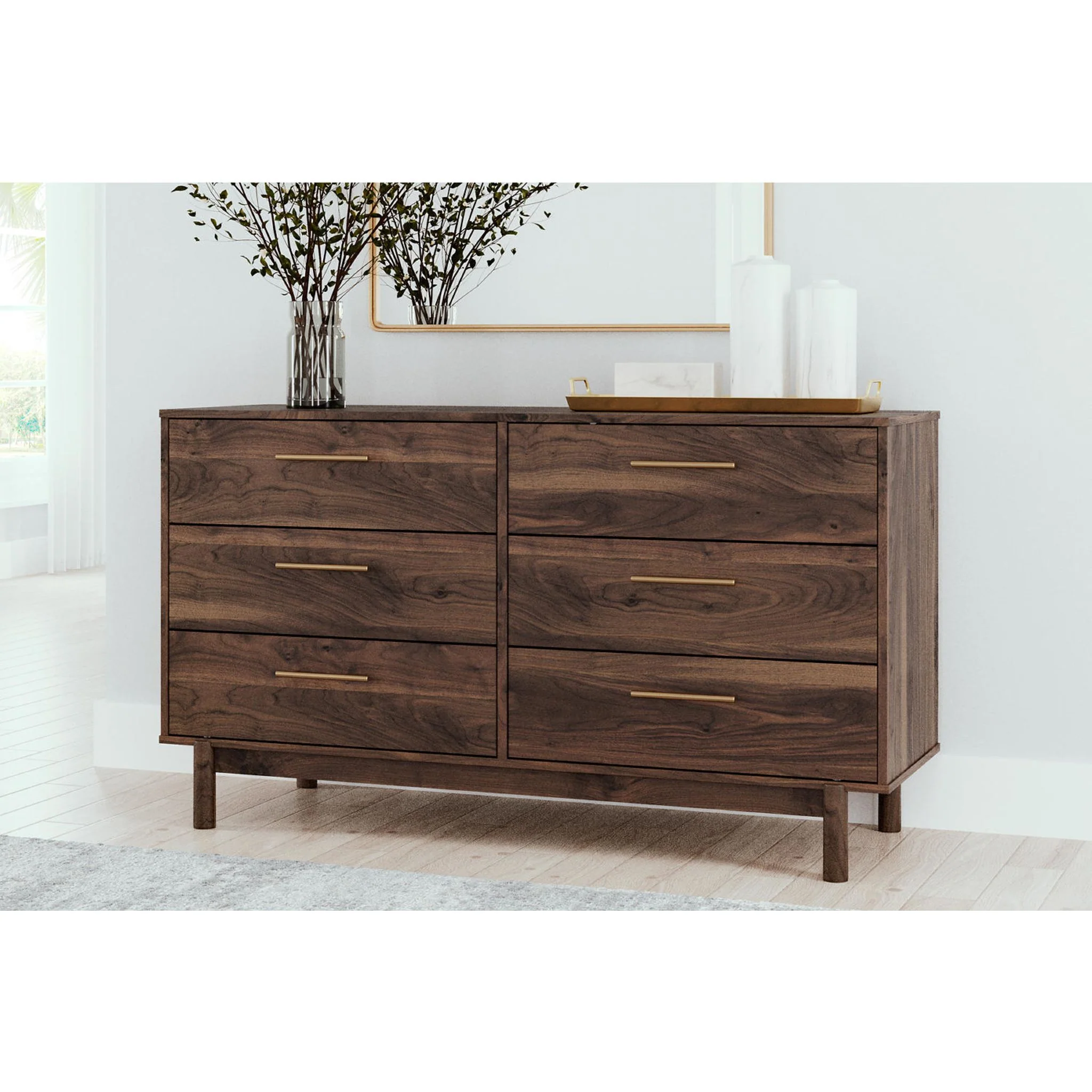 Calverson Dresser - Mocha - Image 2