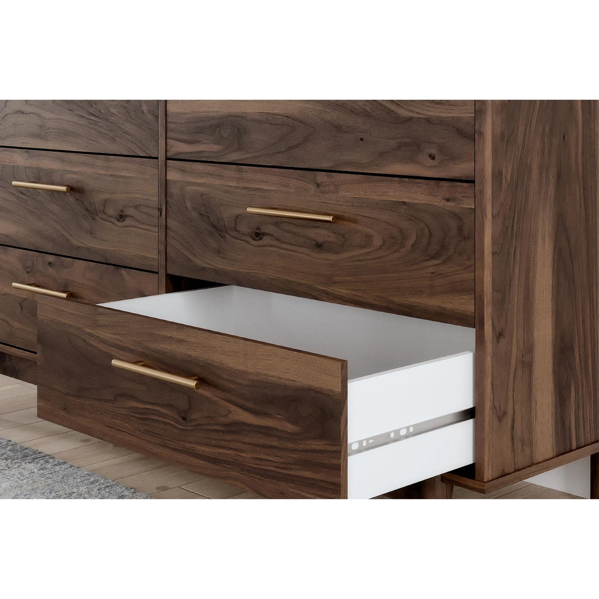 Calverson Dresser - Mocha - Image 9