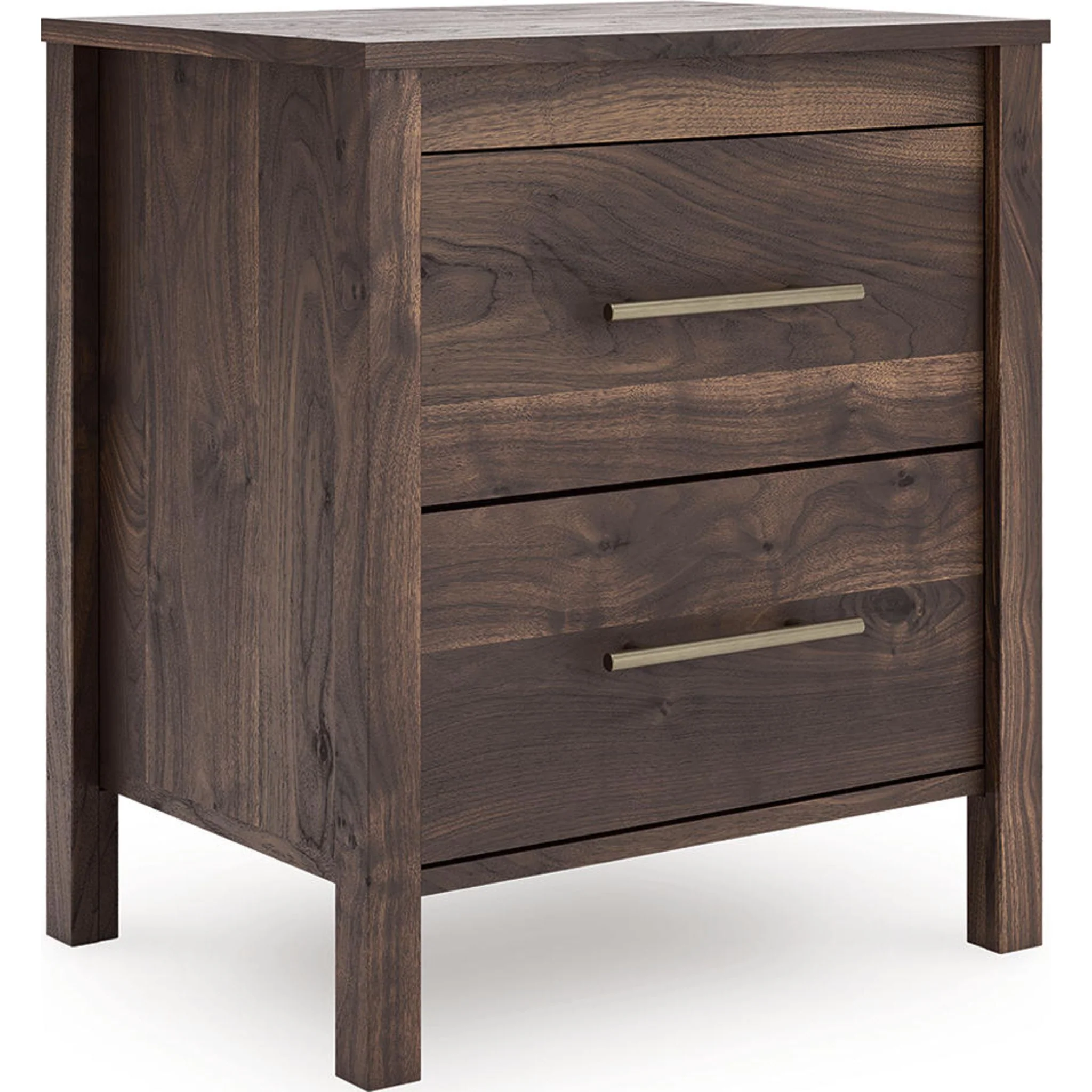 Calverson Nightstand - Mocha - Image 3