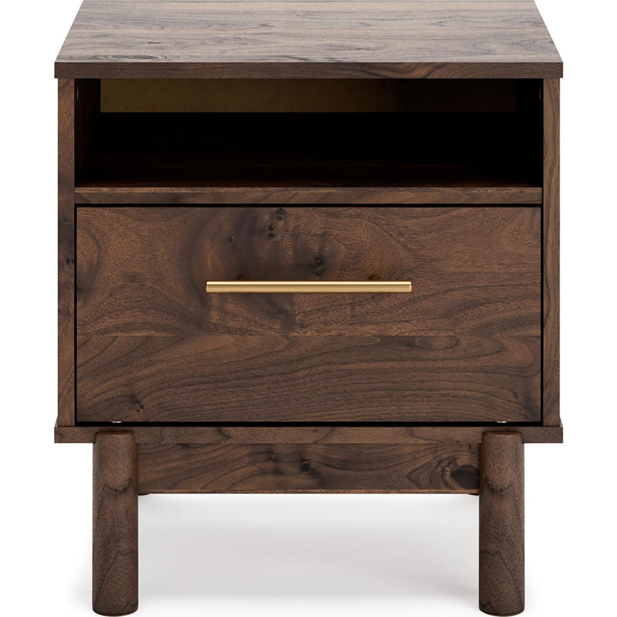 Calverson Nightstand - Mocha - Image 10