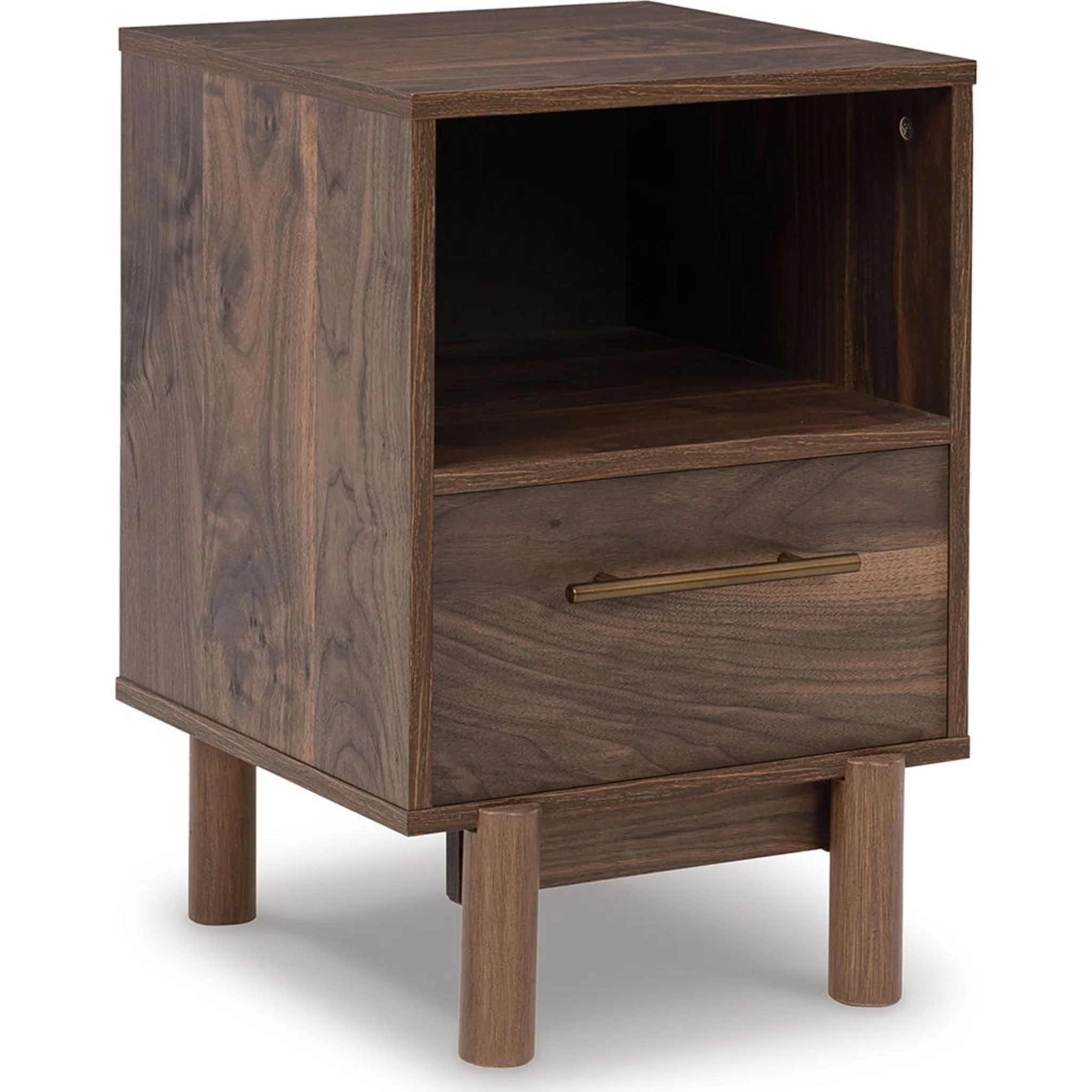 Calverson Nightstand - Mocha - Image 14