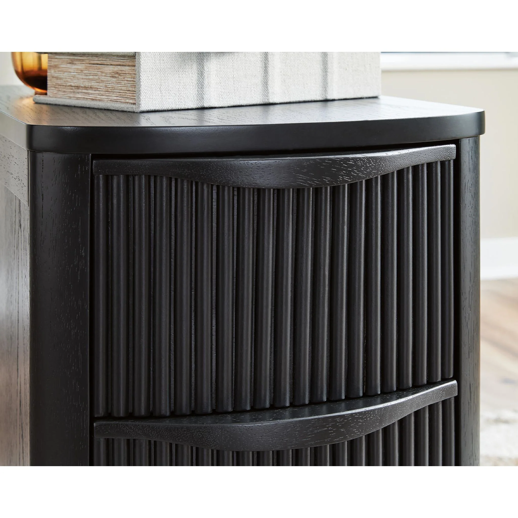 Camdill Chairside End Table - Black - Image 8