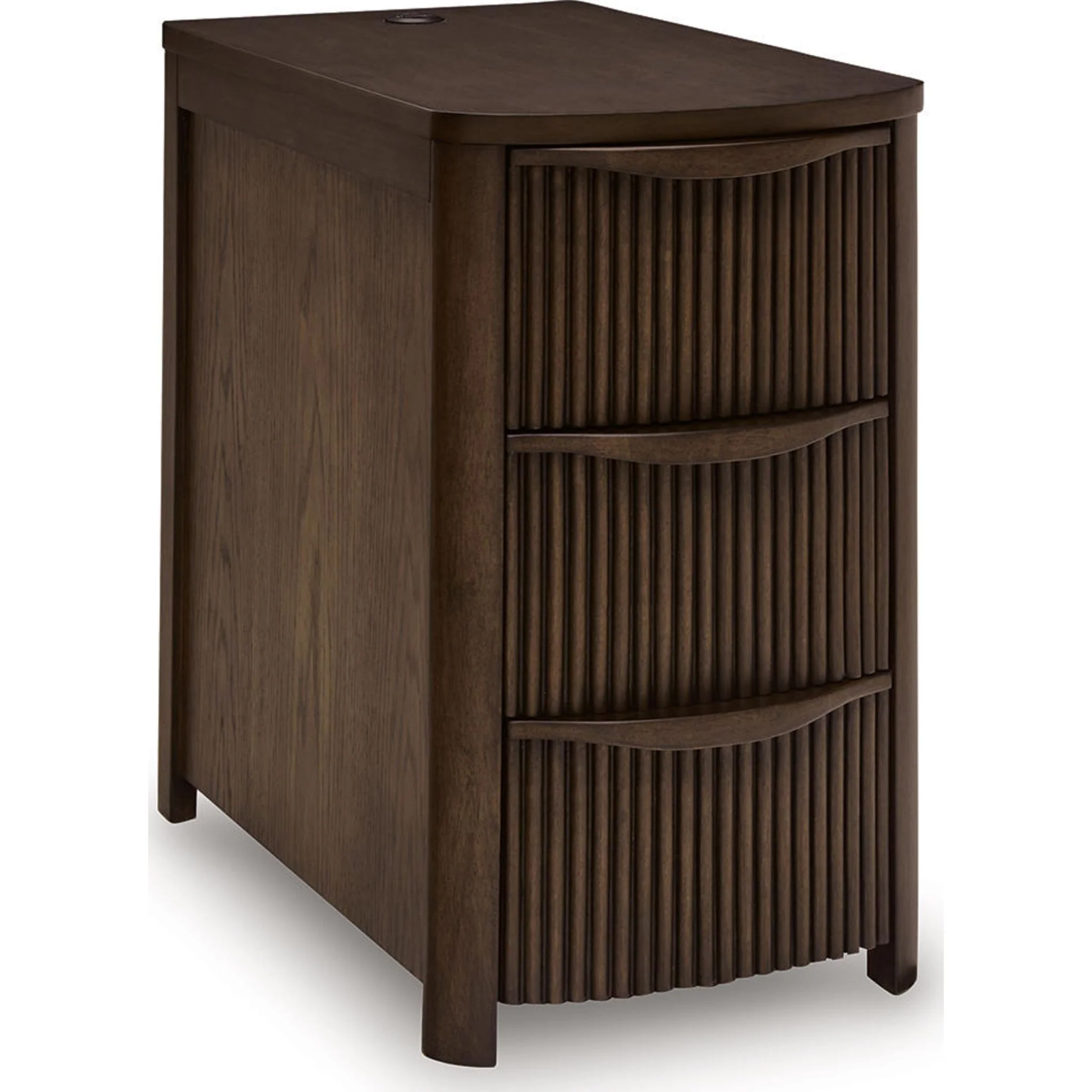 Camdill Chairside End Table - Dark Brown - Image 4
