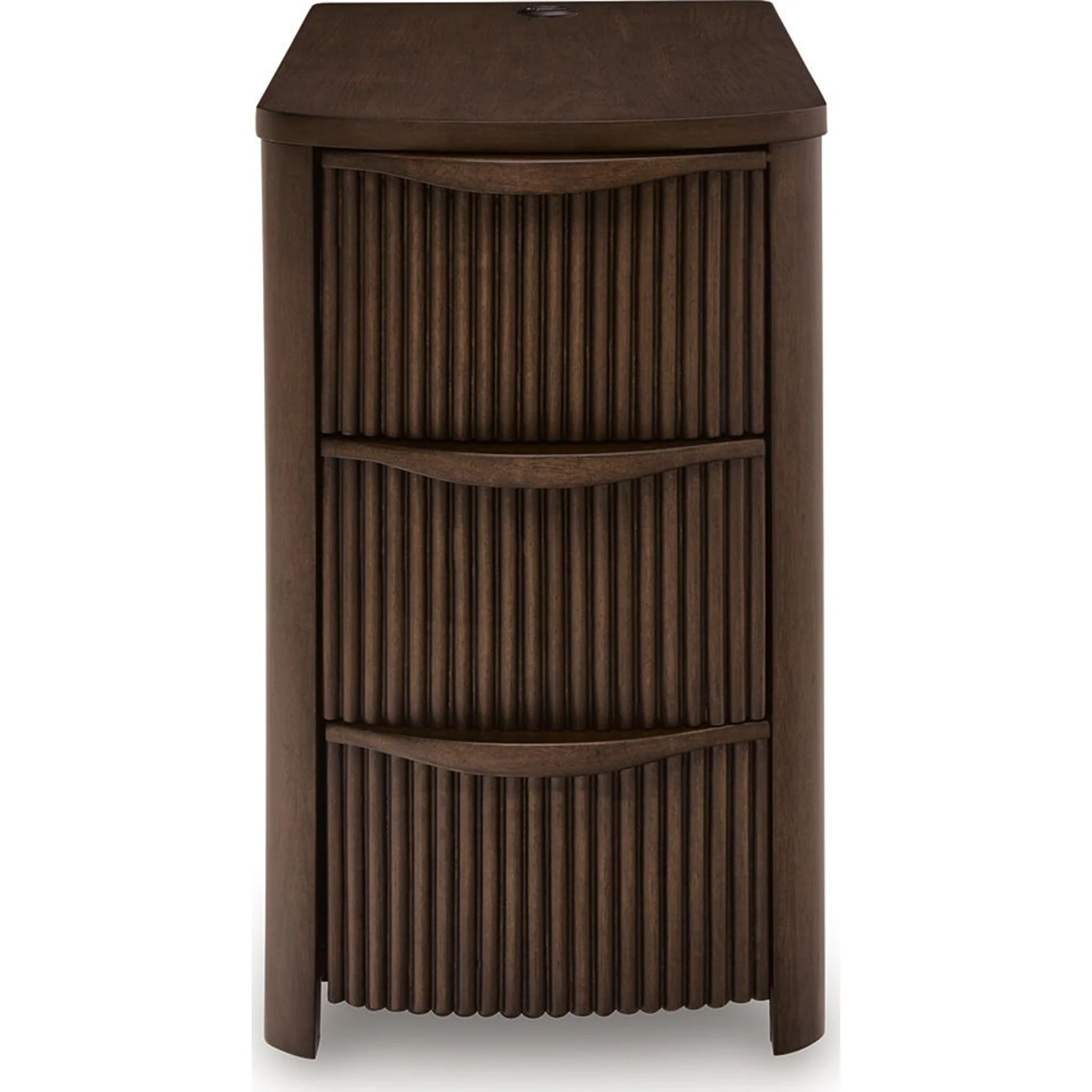 Camdill Chairside End Table - Dark Brown - Image 7