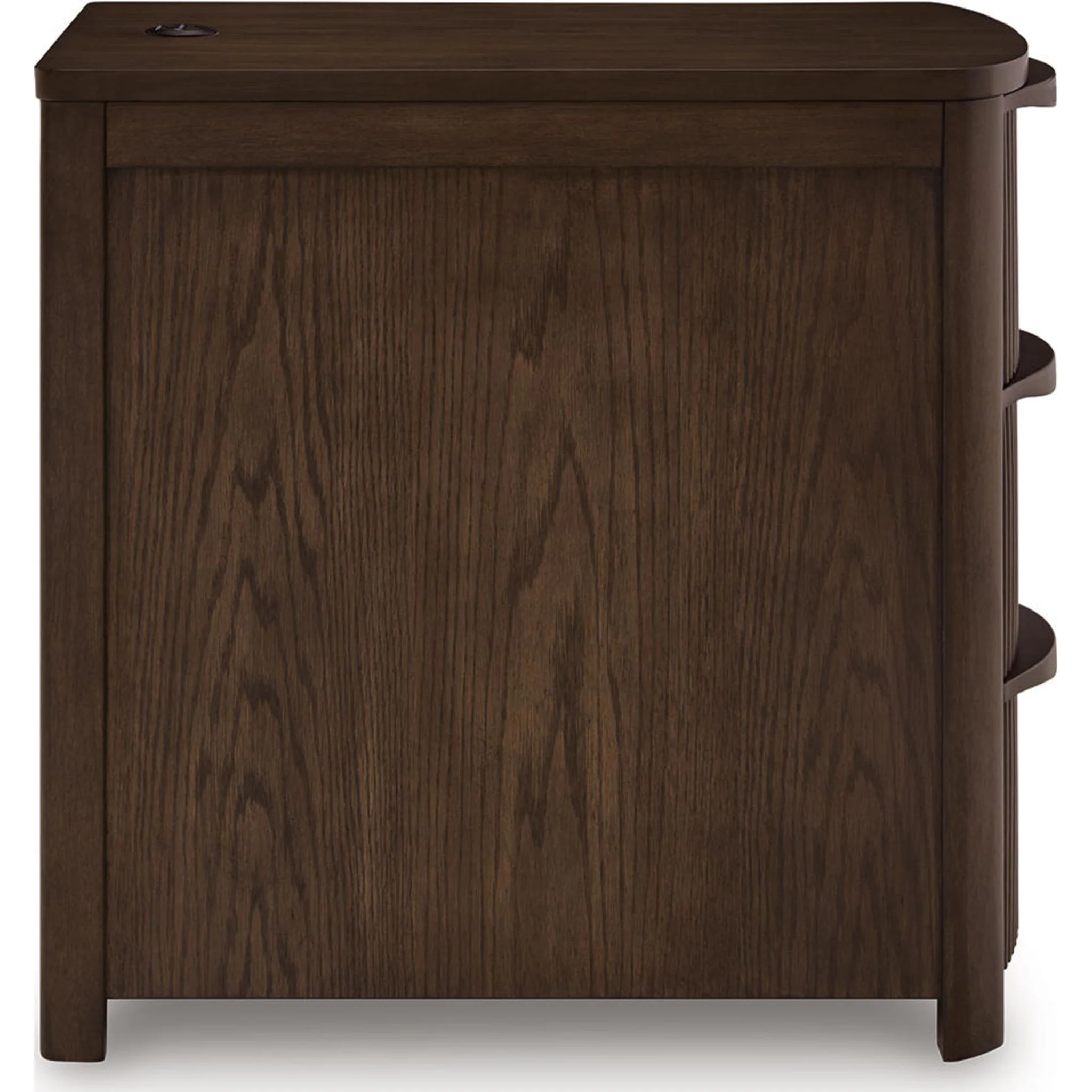Camdill Chairside End Table - Dark Brown - Image 9