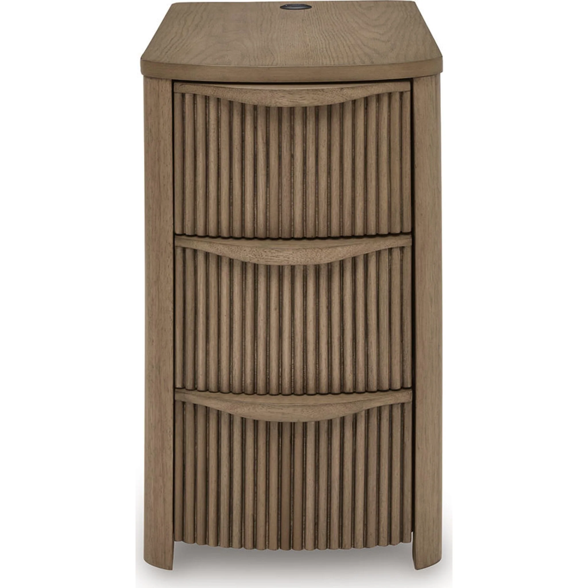 Camdill Chairside End Table - Light Brown - Image 7