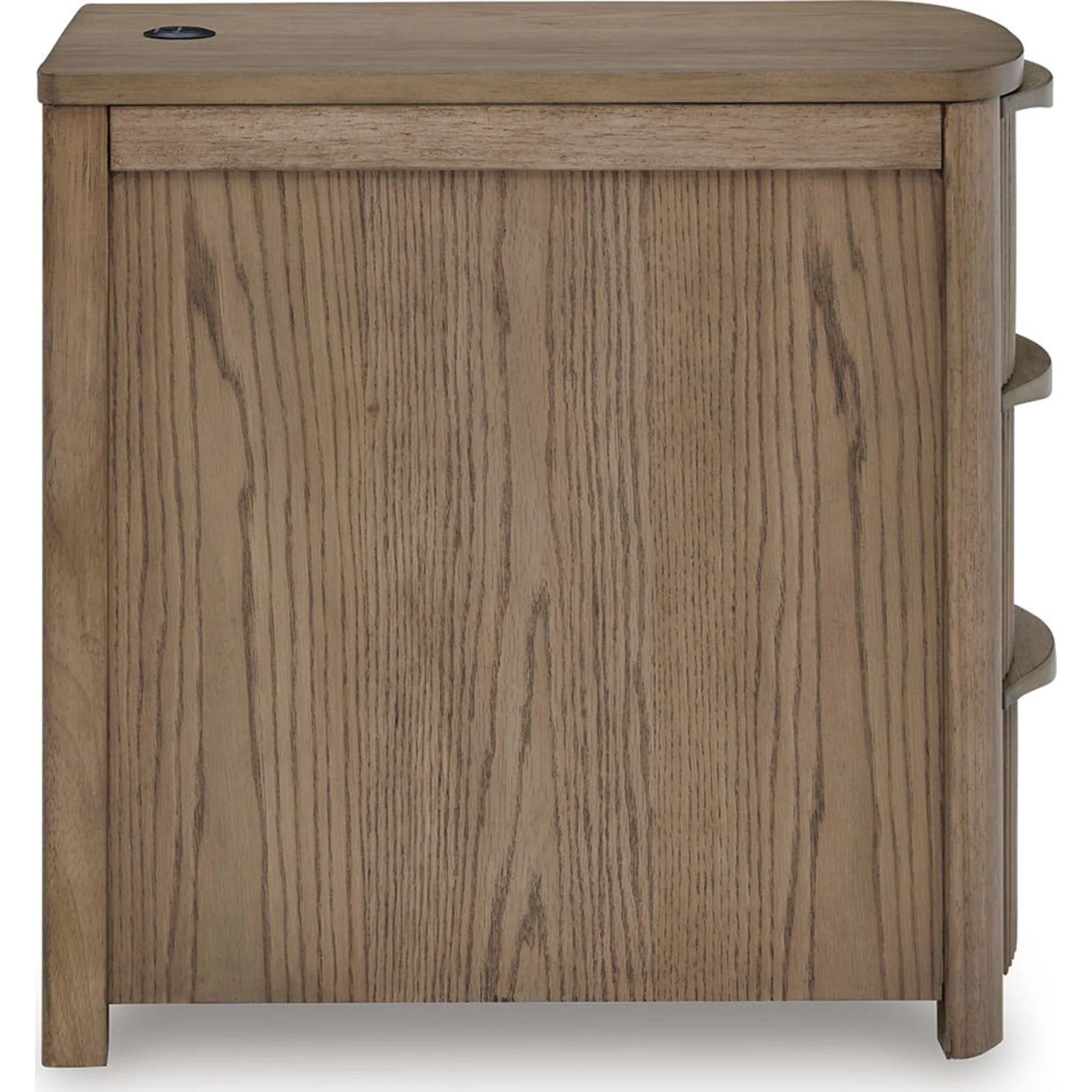 Camdill Chairside End Table - Light Brown - Image 9