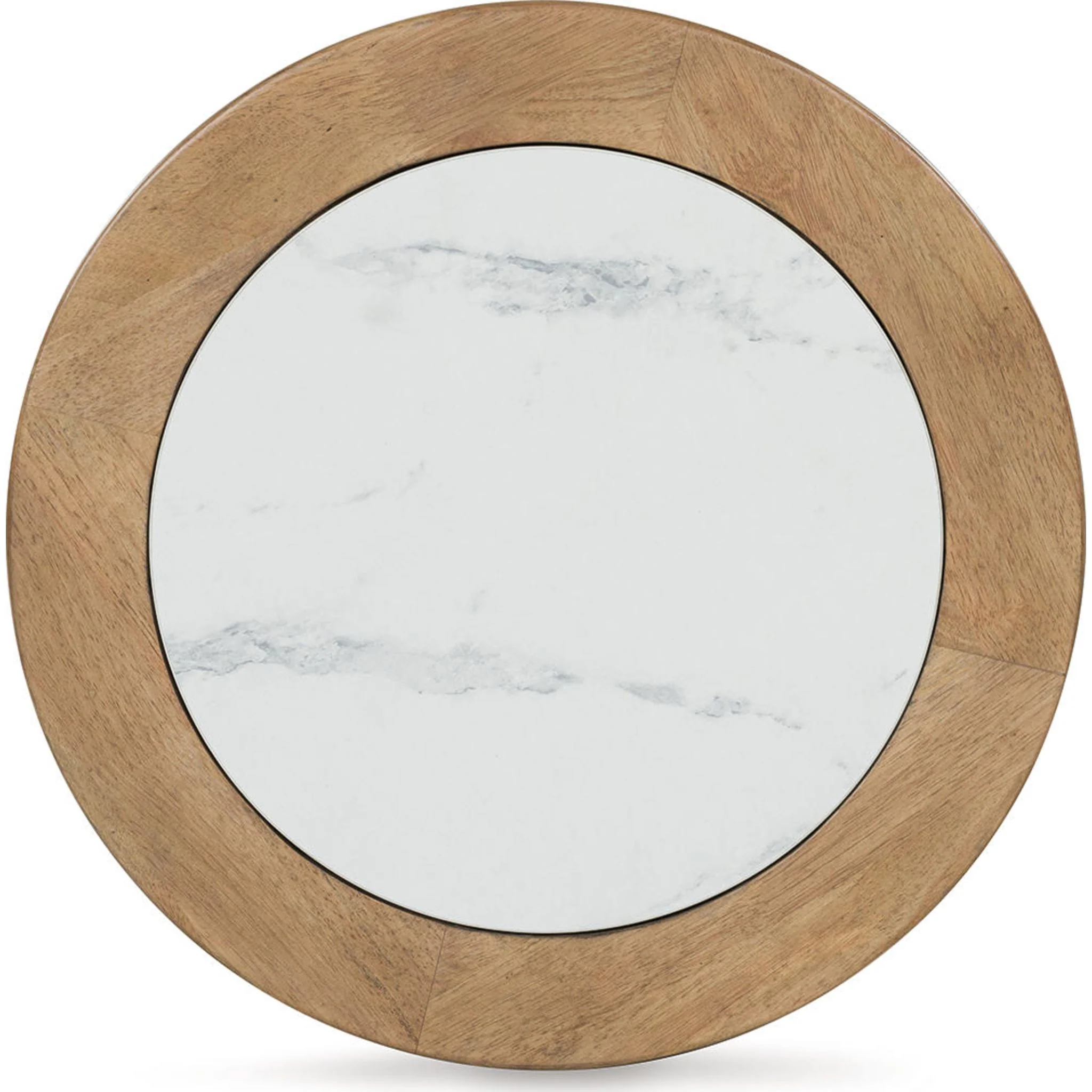Camdill End Table - Light Brown/White - Image 8