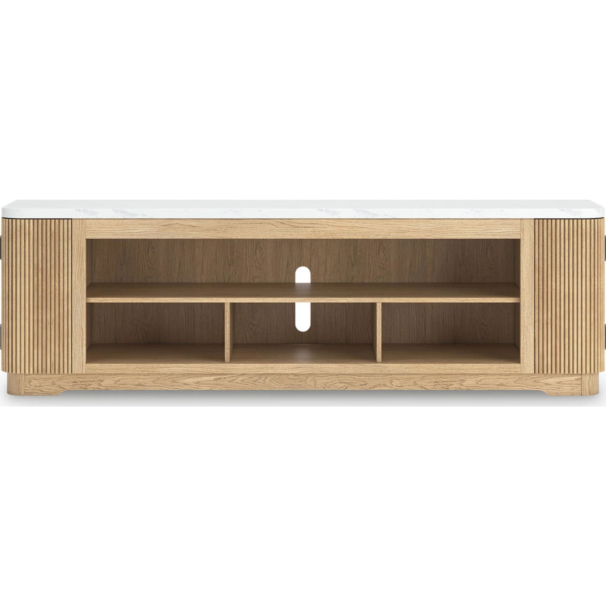 Camdill TV Stand - Light Brown - Image 6