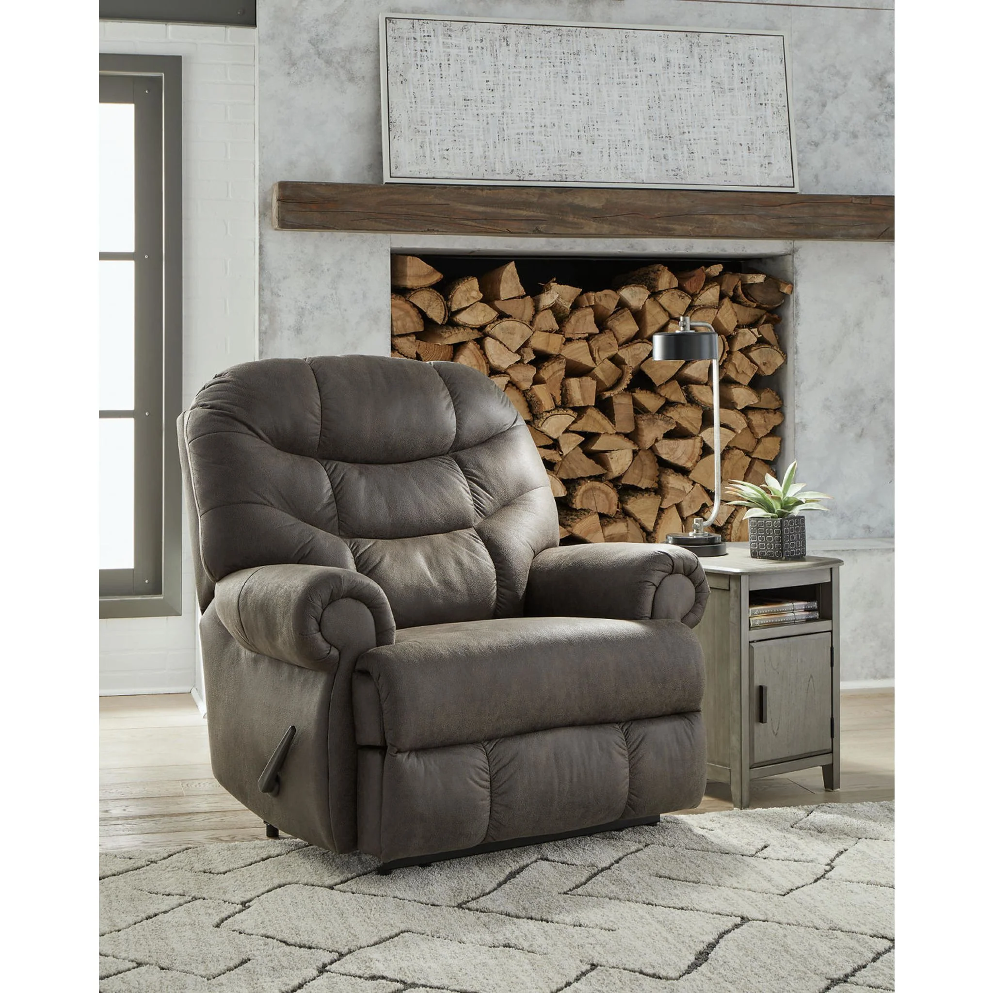 Camera Time Zero Wall Recliner - Gunmetal - Image 12