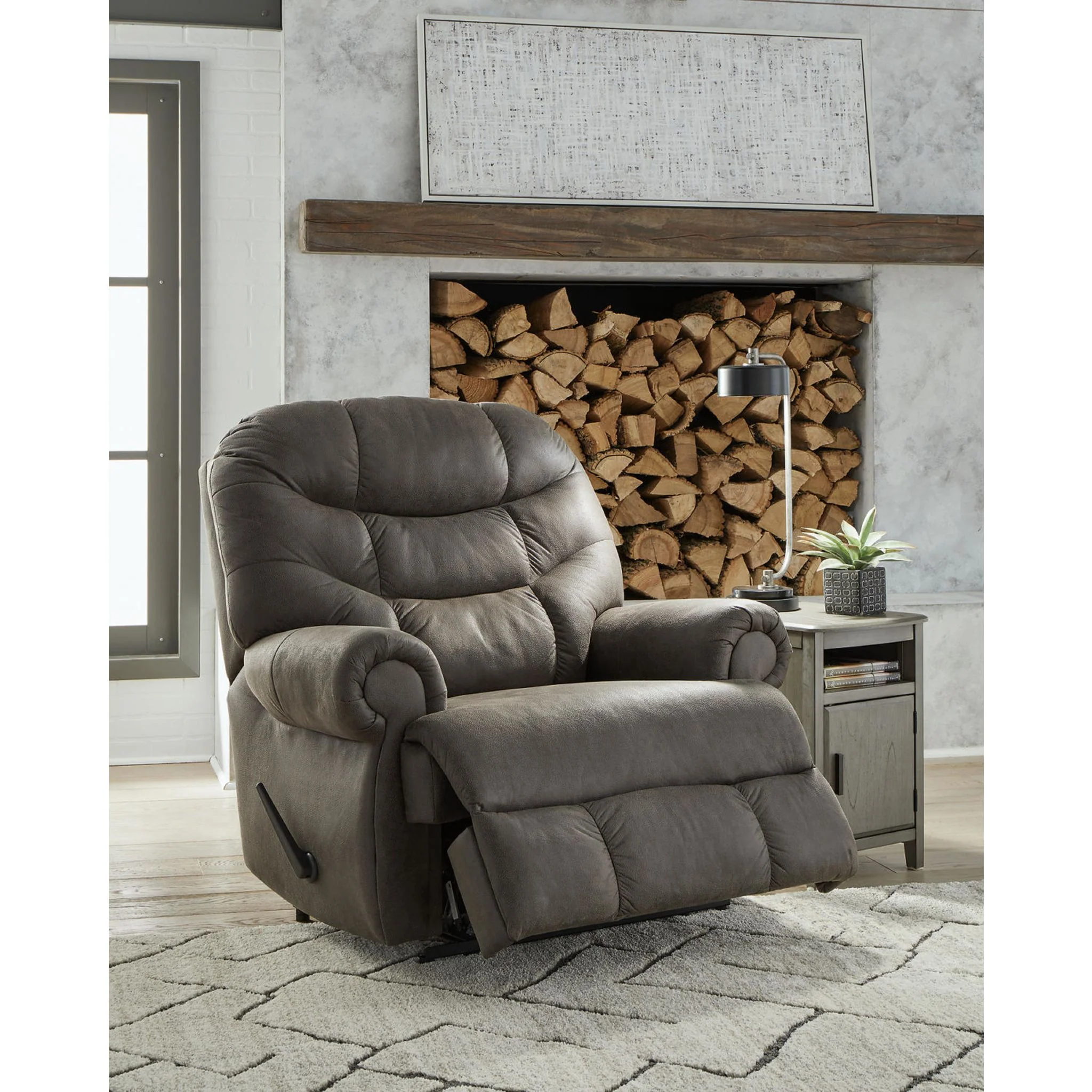 Camera Time Zero Wall Recliner - Gunmetal - Image 14