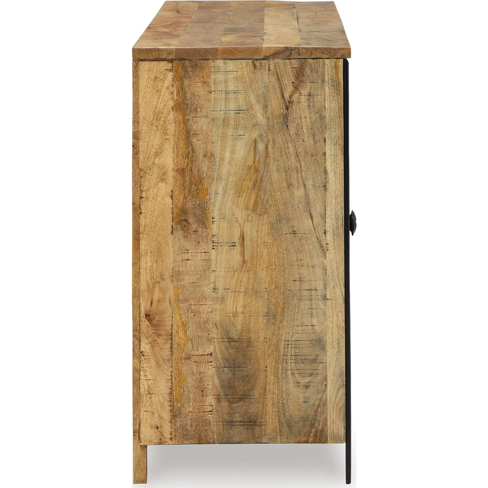 Camney Accent Cabinet - Brown/Black - Image 5