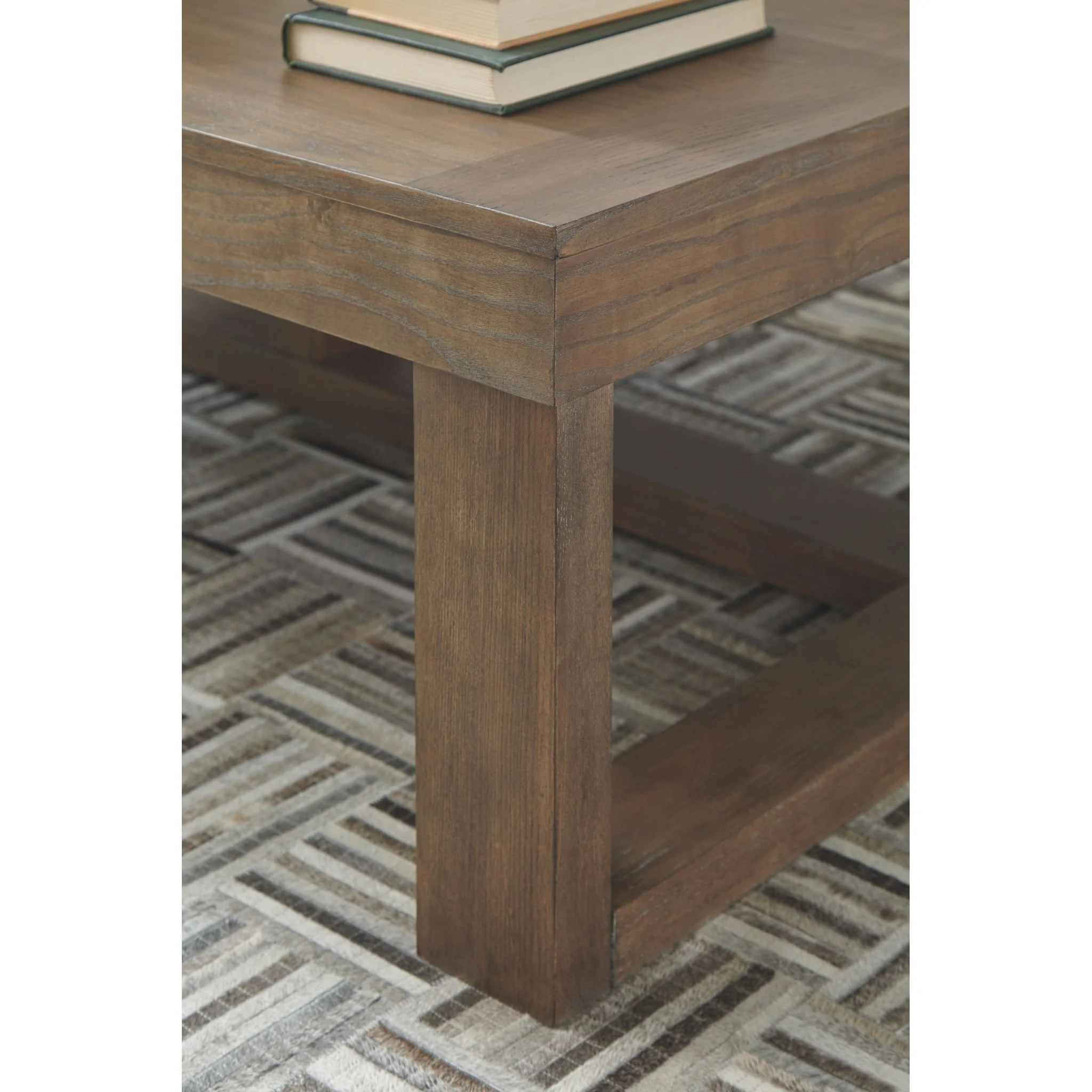 Cariton Coffee Table - Gray - Image 5