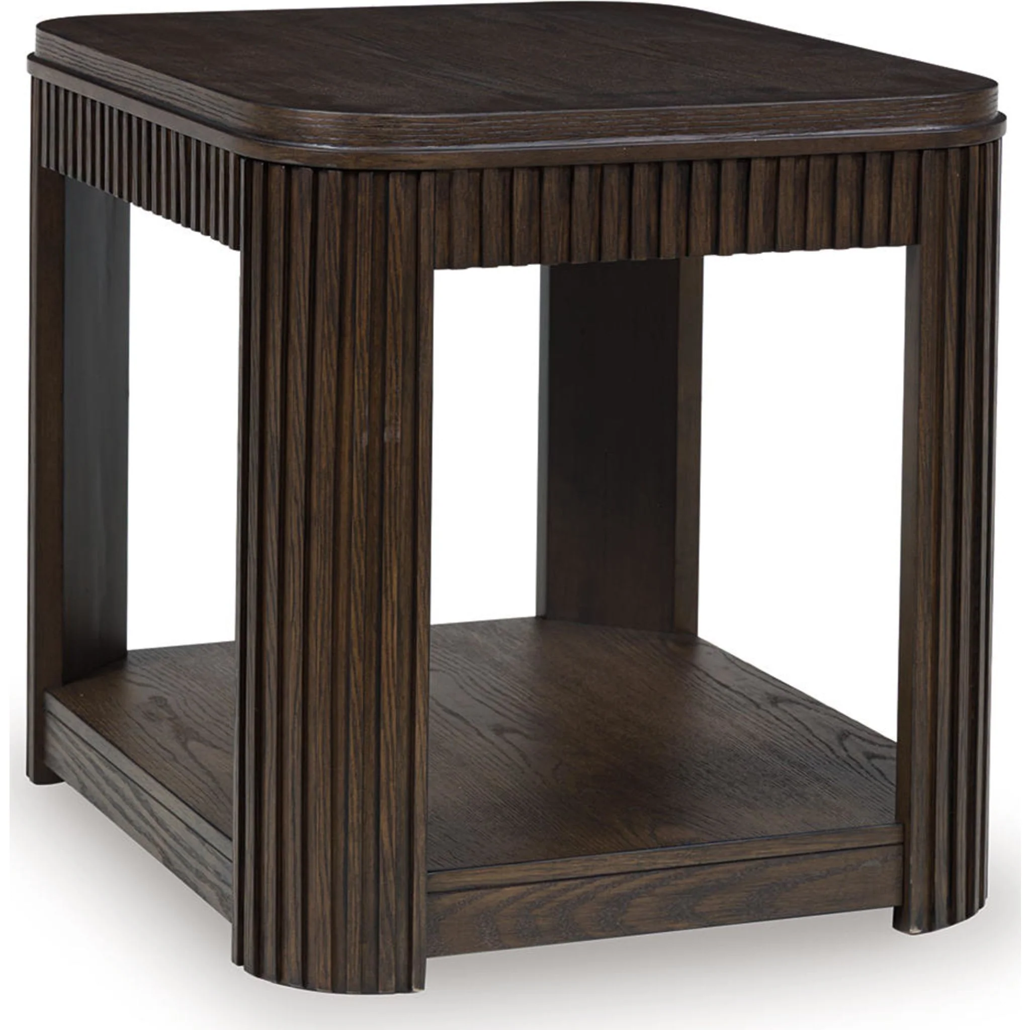 Carlibrie End Table - Warm Brown - Image 4