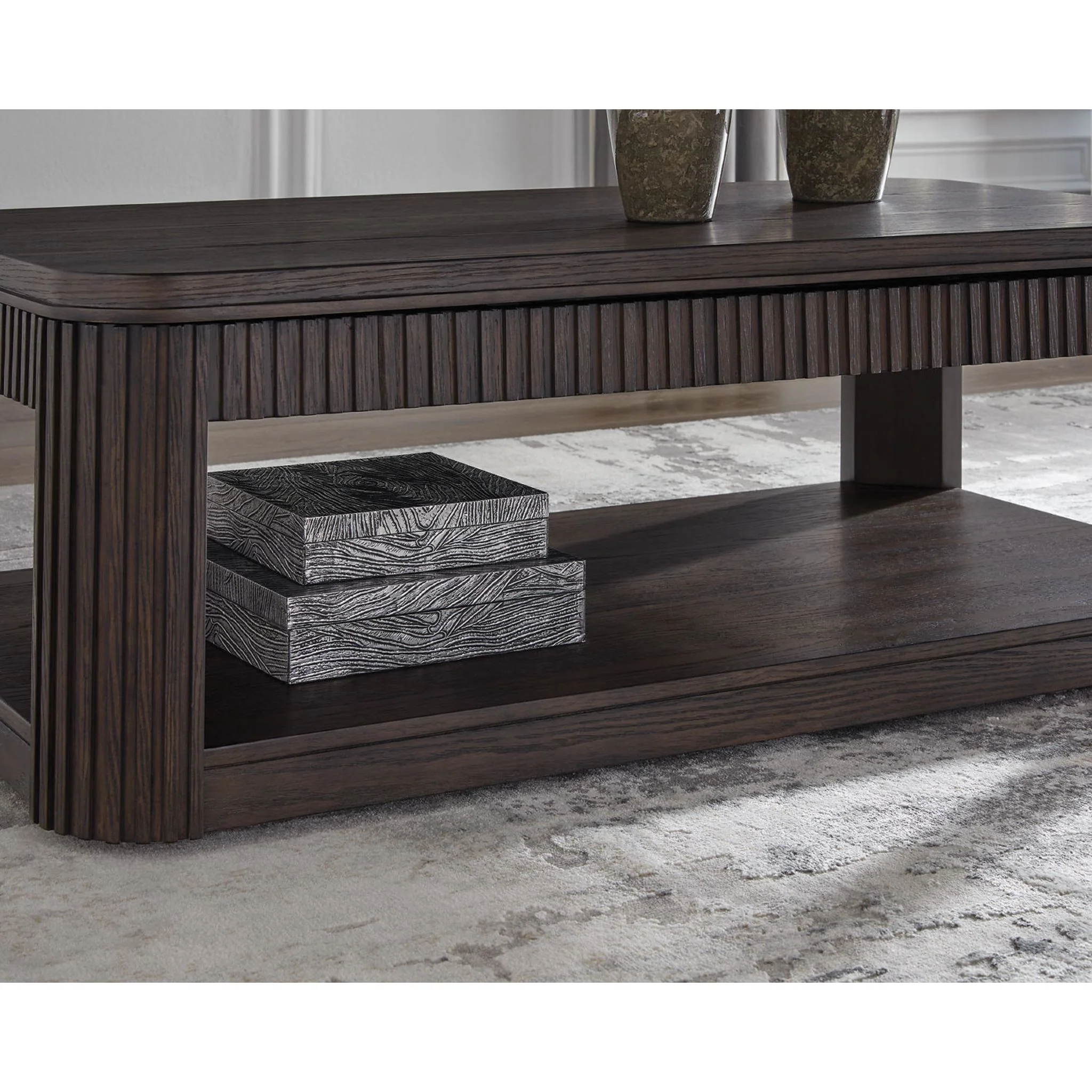 Carlibrie Lift-Top Coffee Table - Warm Brown - Image 9