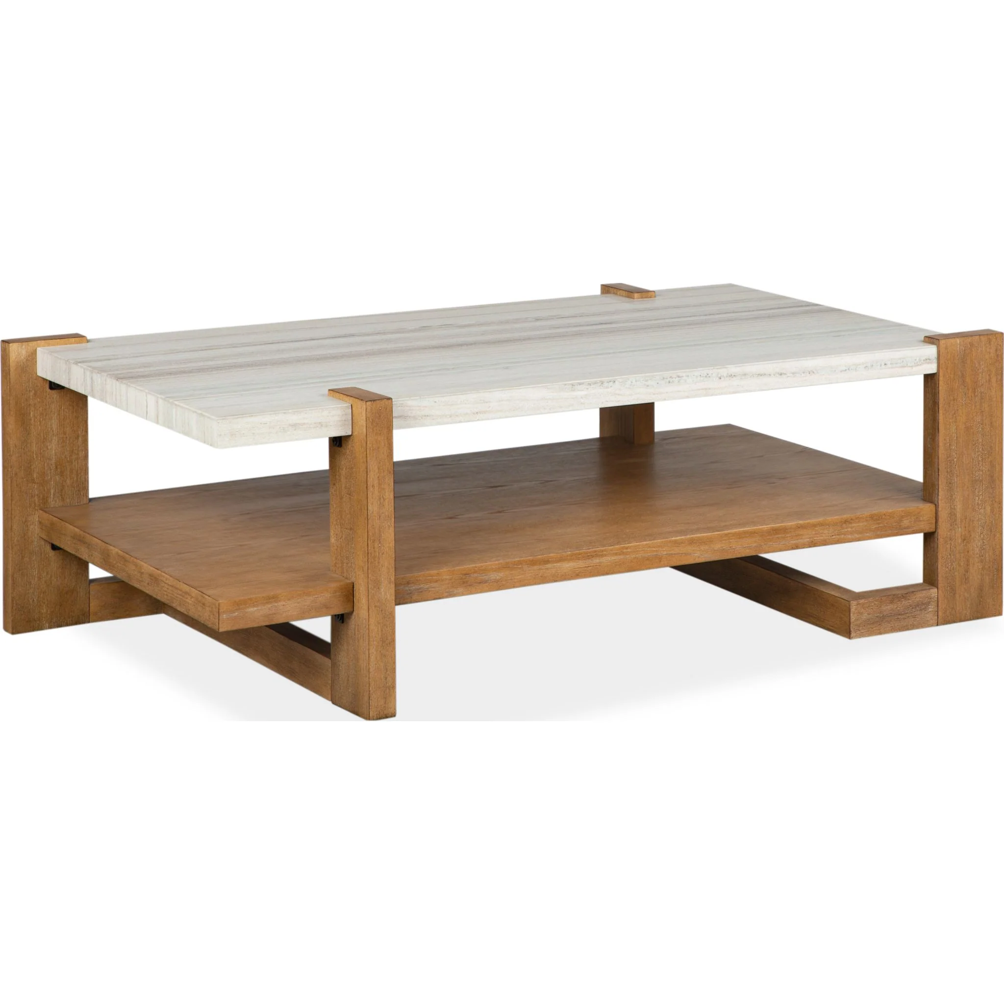 Carrington Coffee Table - Honey Wheat - Image 2