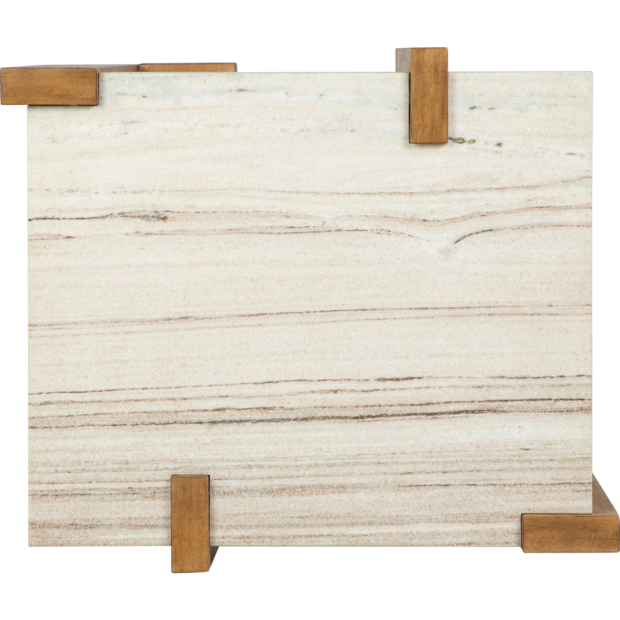 Carrington End Table - Honey Wheat - Image 5