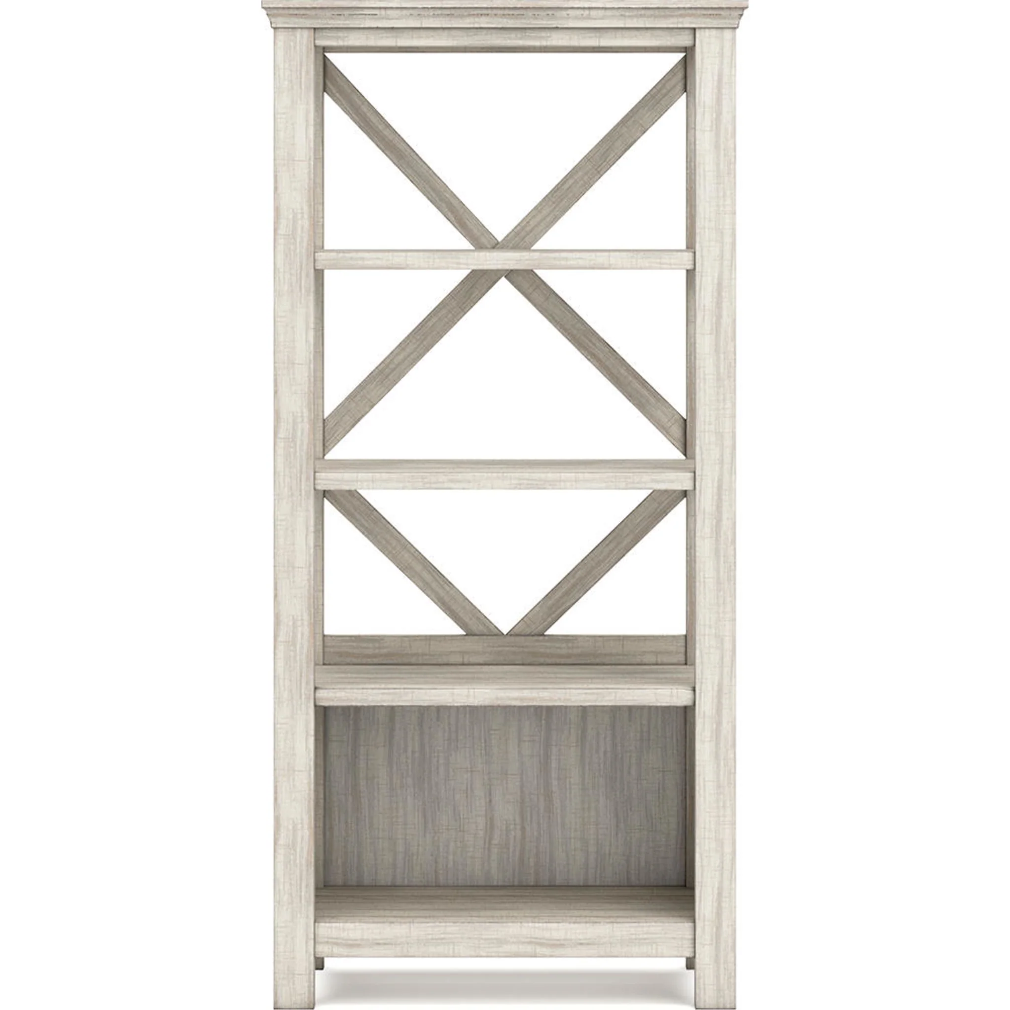 Carynhurst Bookcase - Whitewash - Image 10