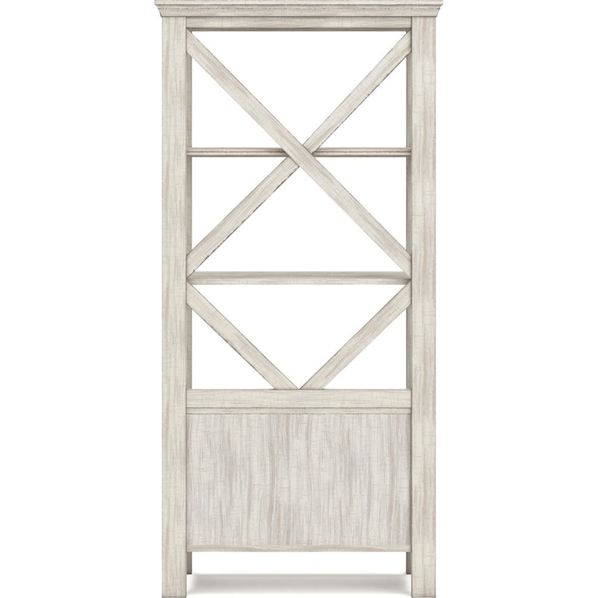 Carynhurst Bookcase - Whitewash - Image 7