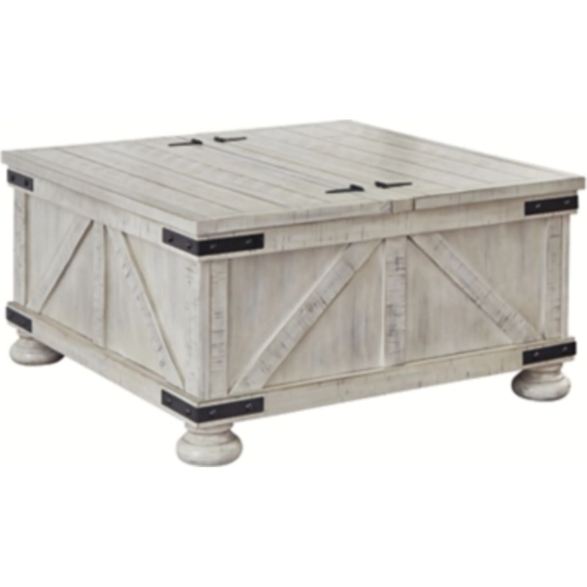Carynhurst Coffee Table - Whitewash - Image 10