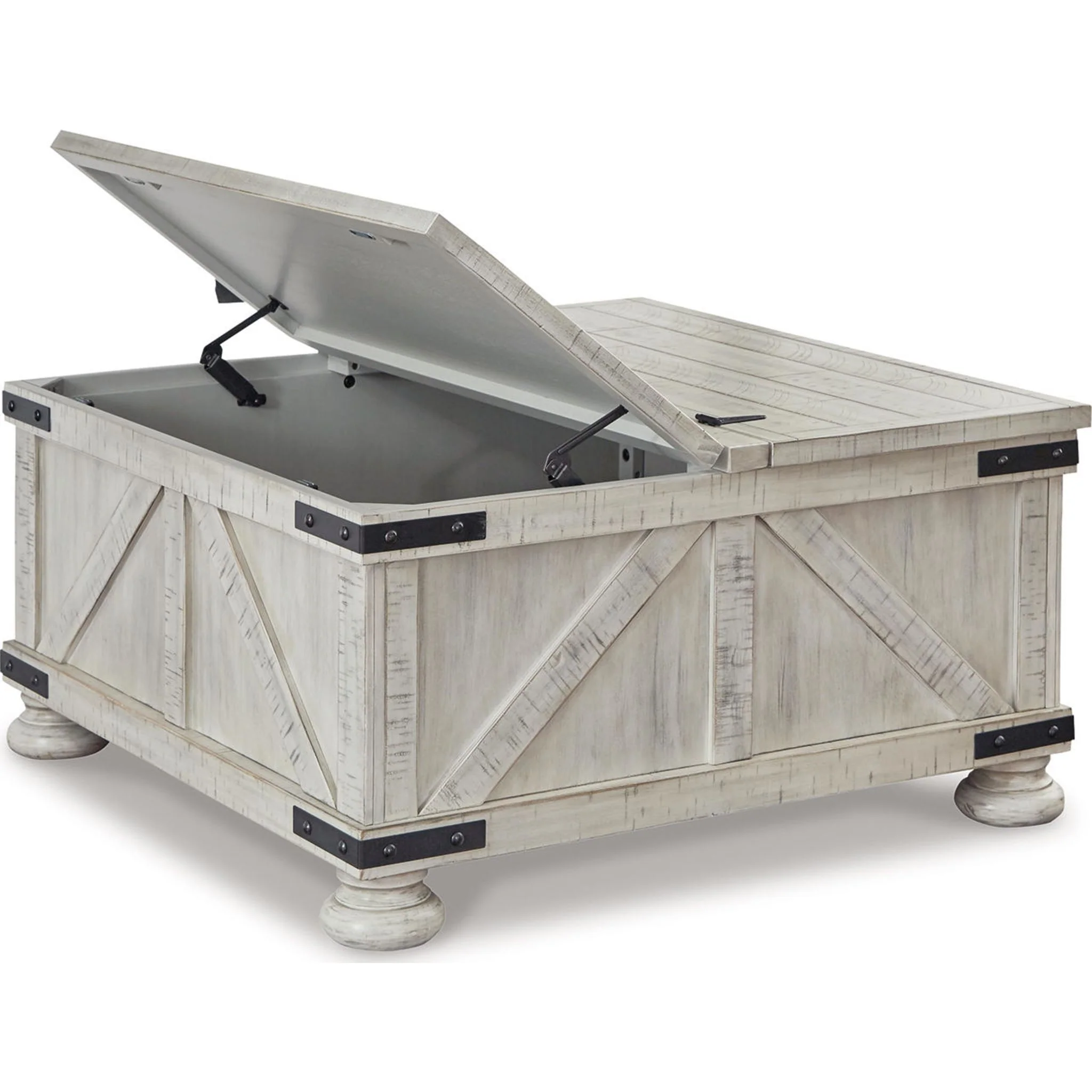 Carynhurst Coffee Table - Whitewash - Image 13