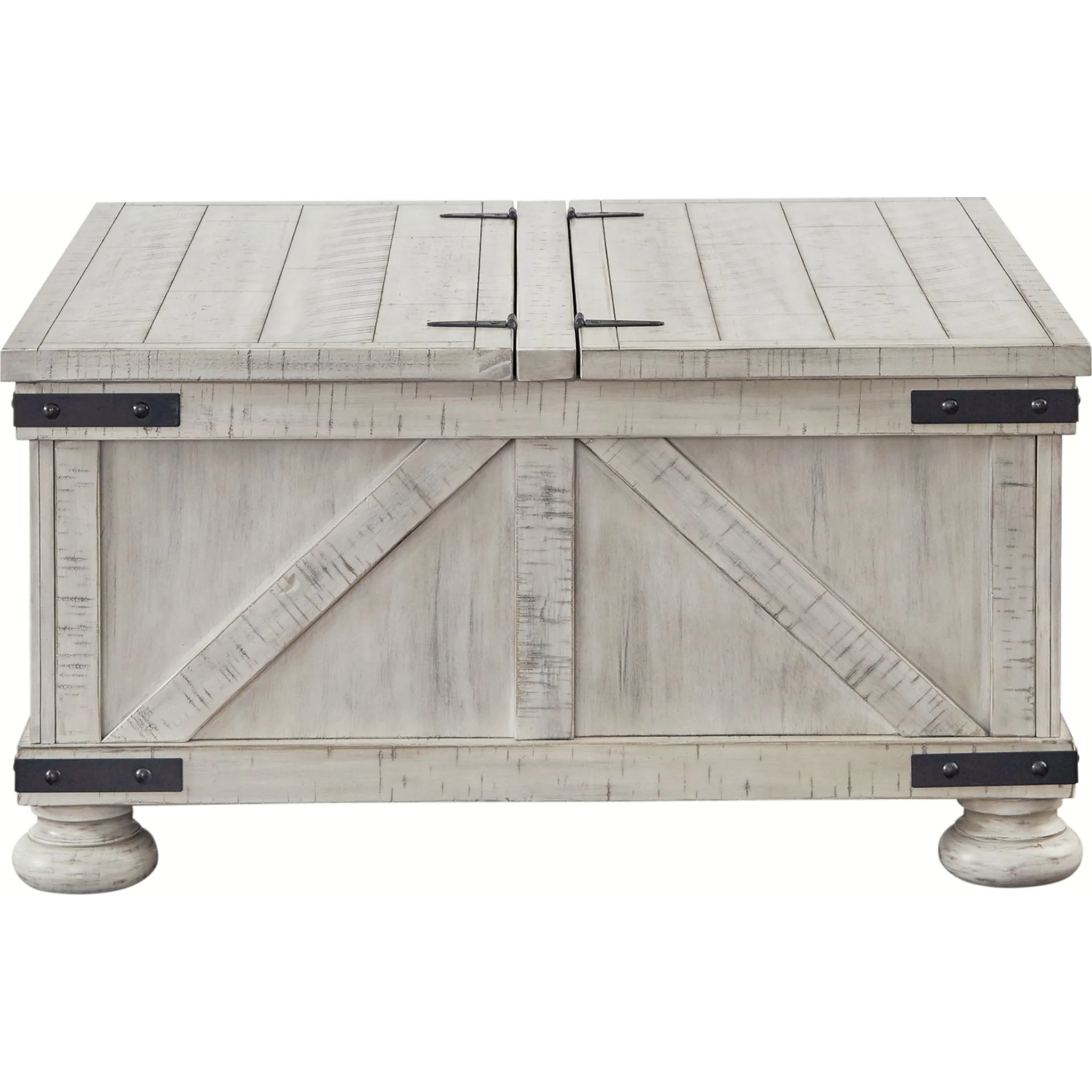 Carynhurst Coffee Table - Whitewash - Image 4
