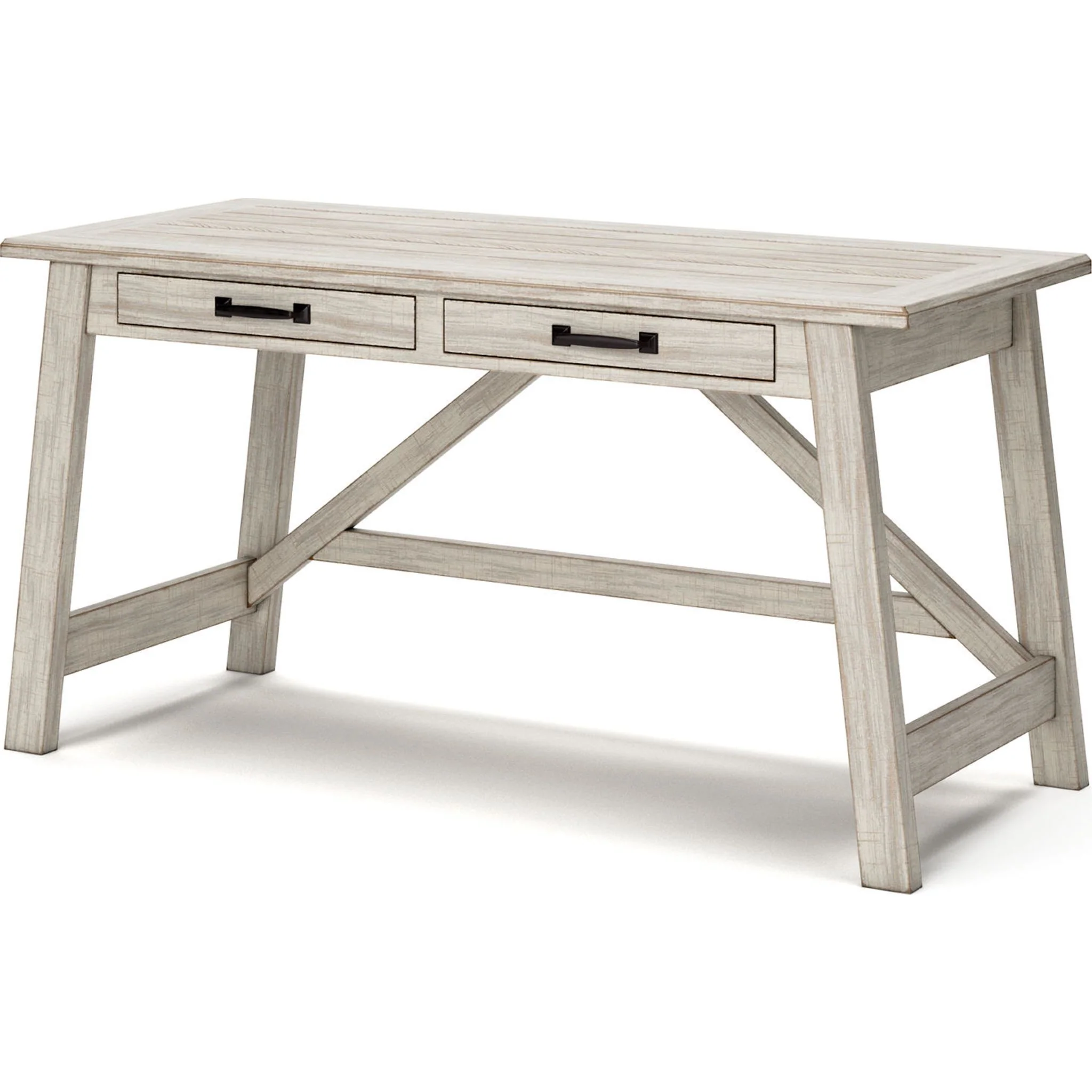 Carynhurst Desk - Whitewash - Image 11
