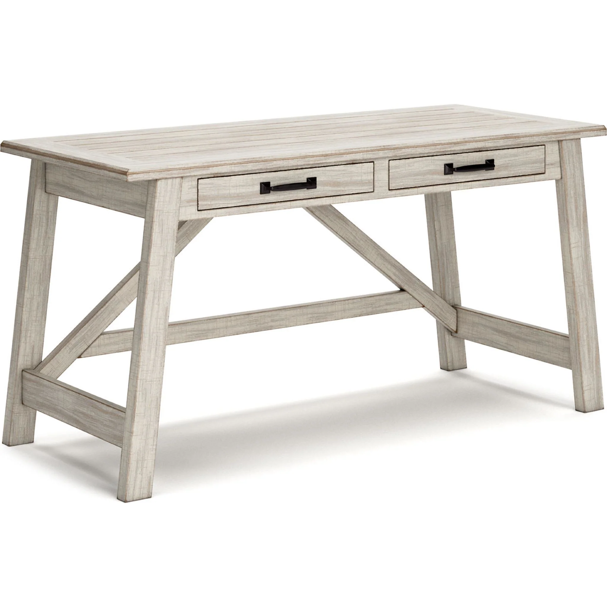 Carynhurst Desk - Whitewash - Image 26