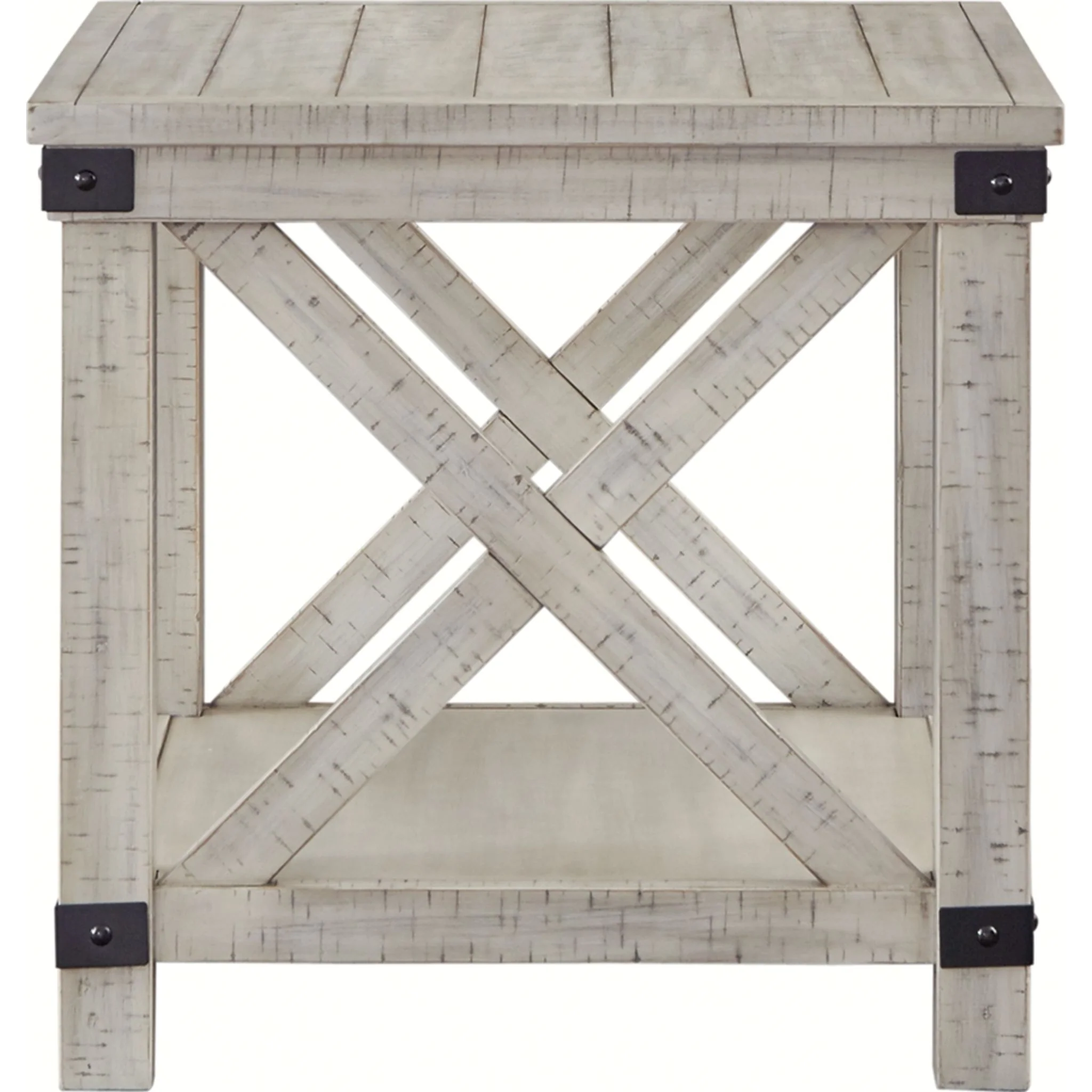 Carynhurst End Table - Whitewash - Image 4