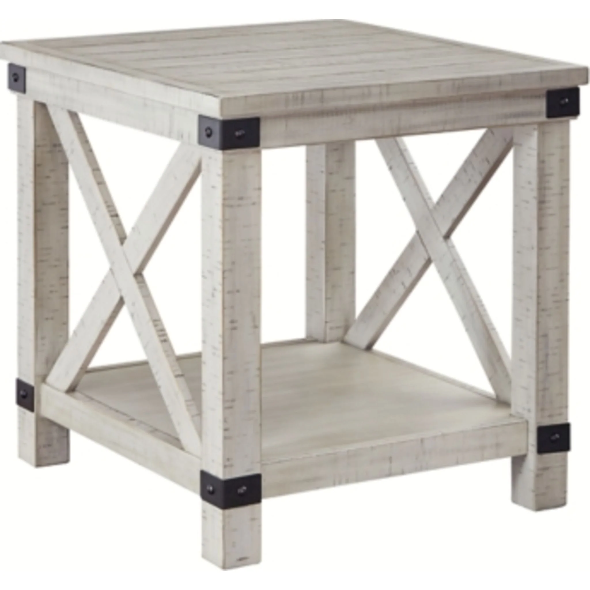 Carynhurst End Table - Whitewash - Image 7