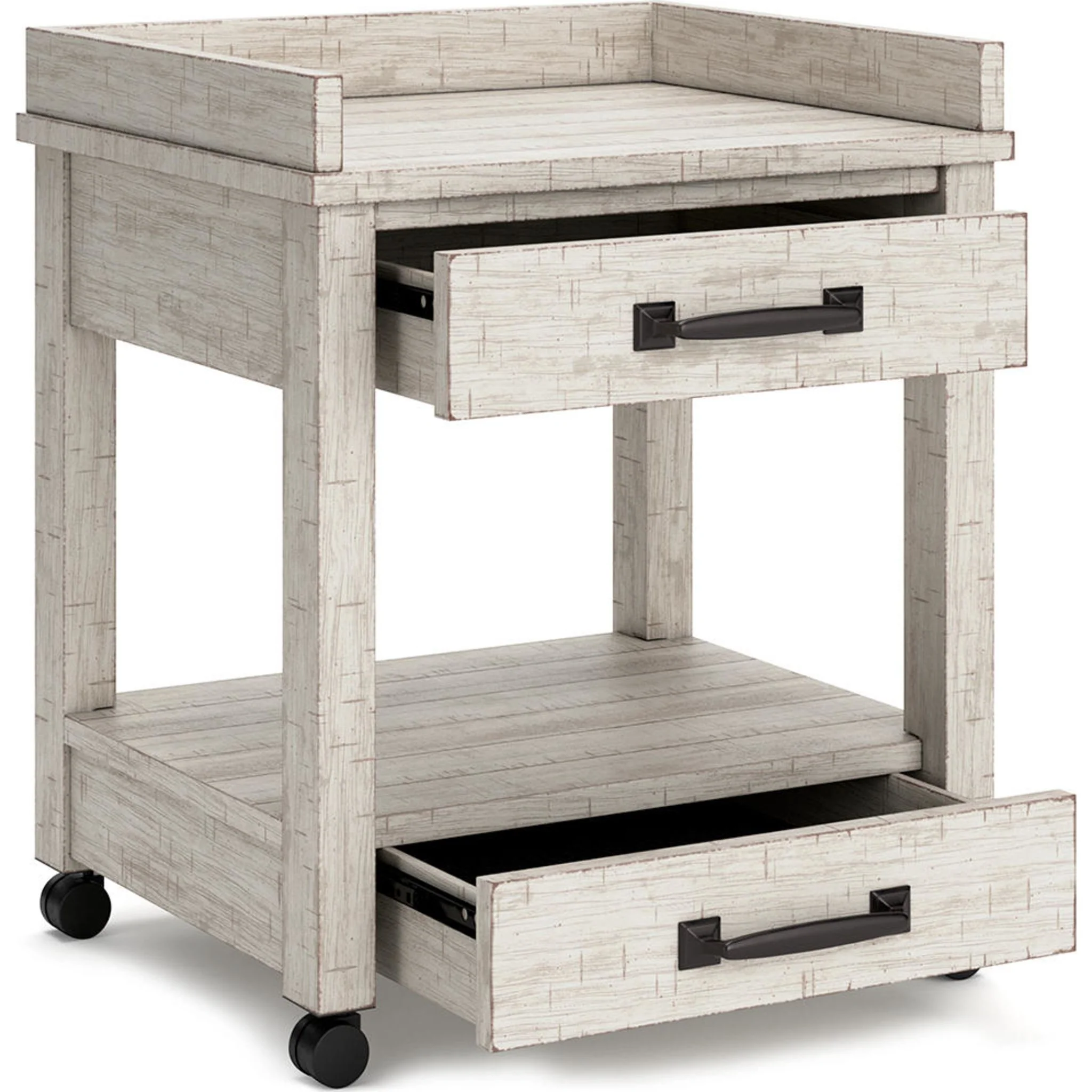 Carynhurst Printer Stand - Whitewash - Image 7