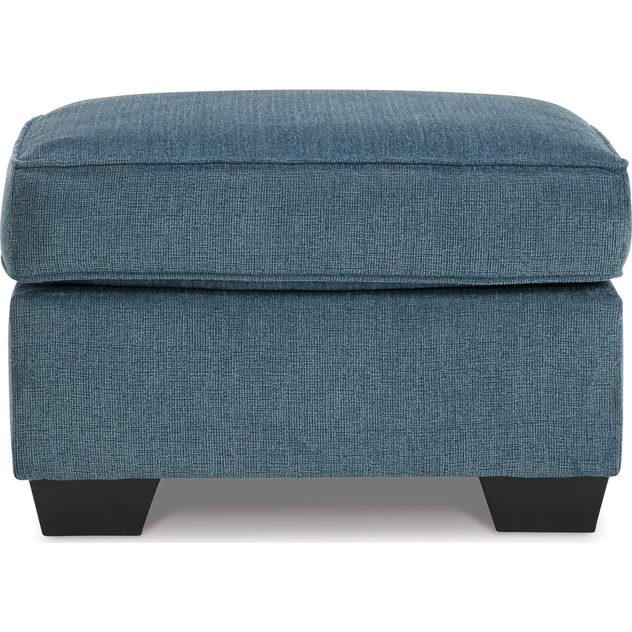 Cashton Ottoman - Blue - Image 3