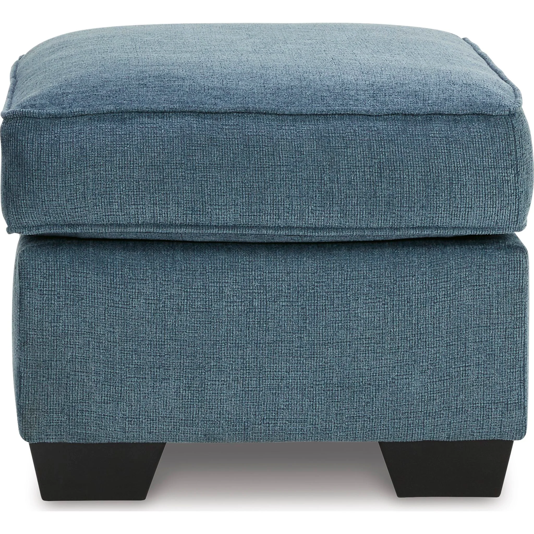 Cashton Ottoman - Blue - Image 4
