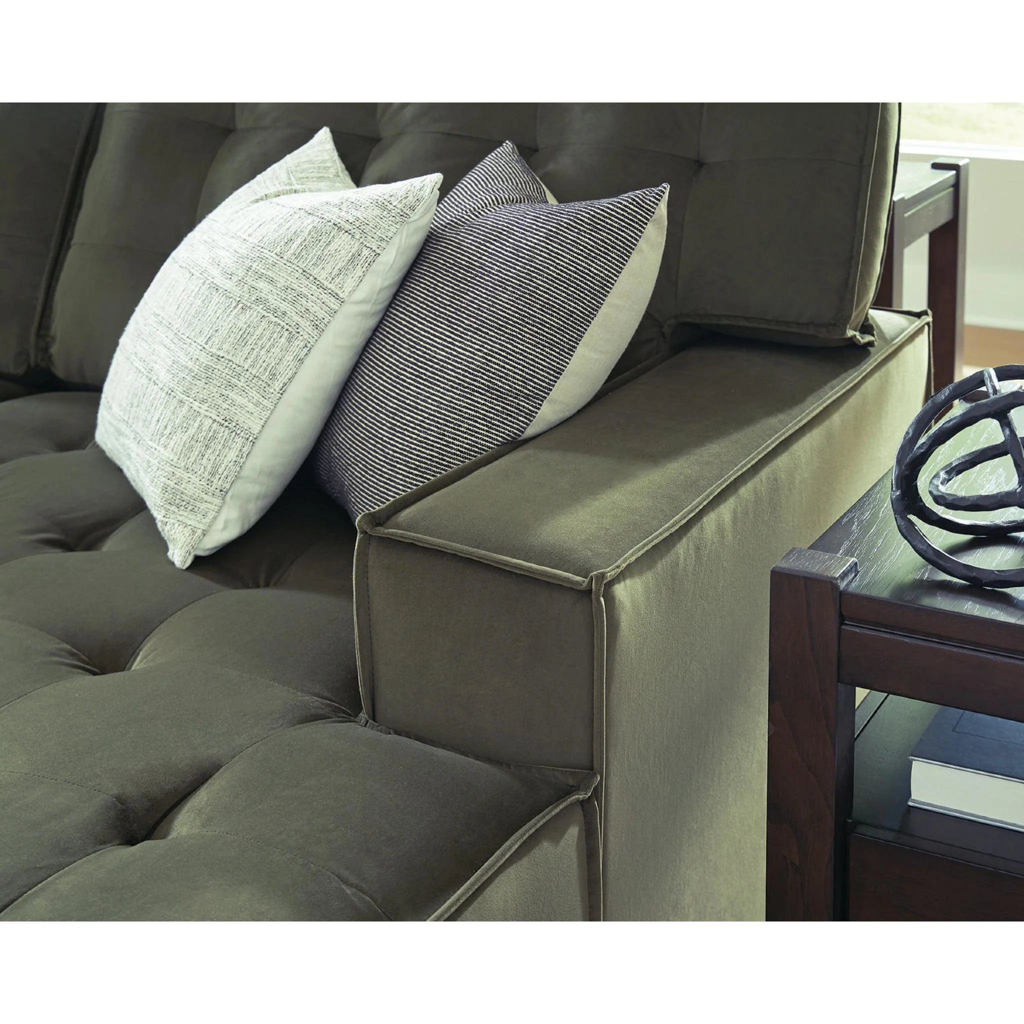 Caspian-Town 2 Piece Sectional with Chaise - Image 6